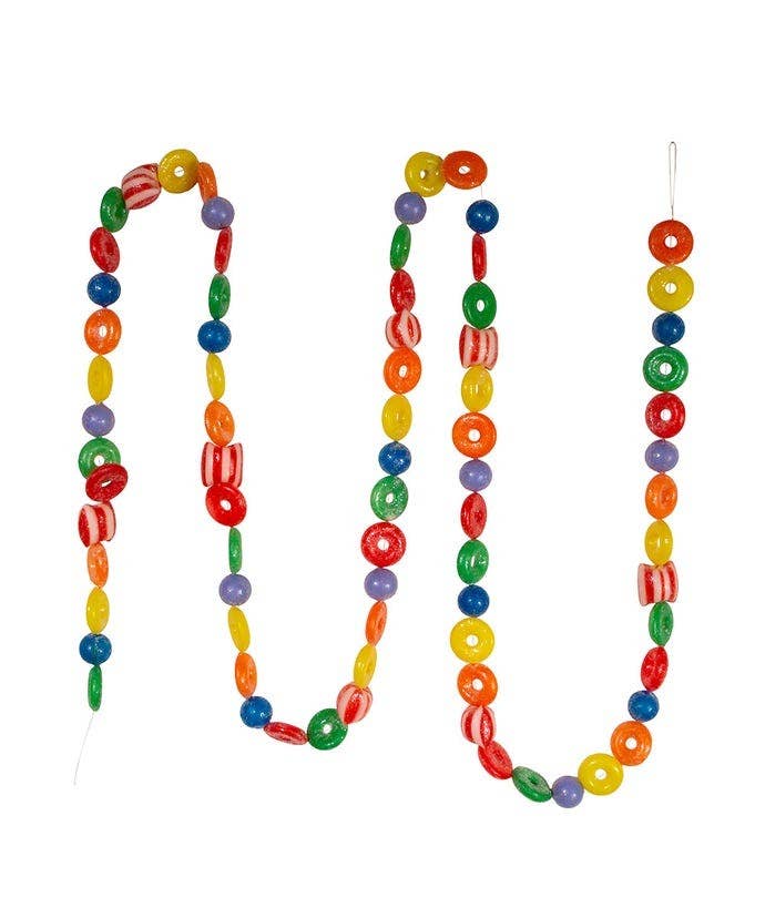 Kurt S. Adler Life Saver/Ball/Candy Garland