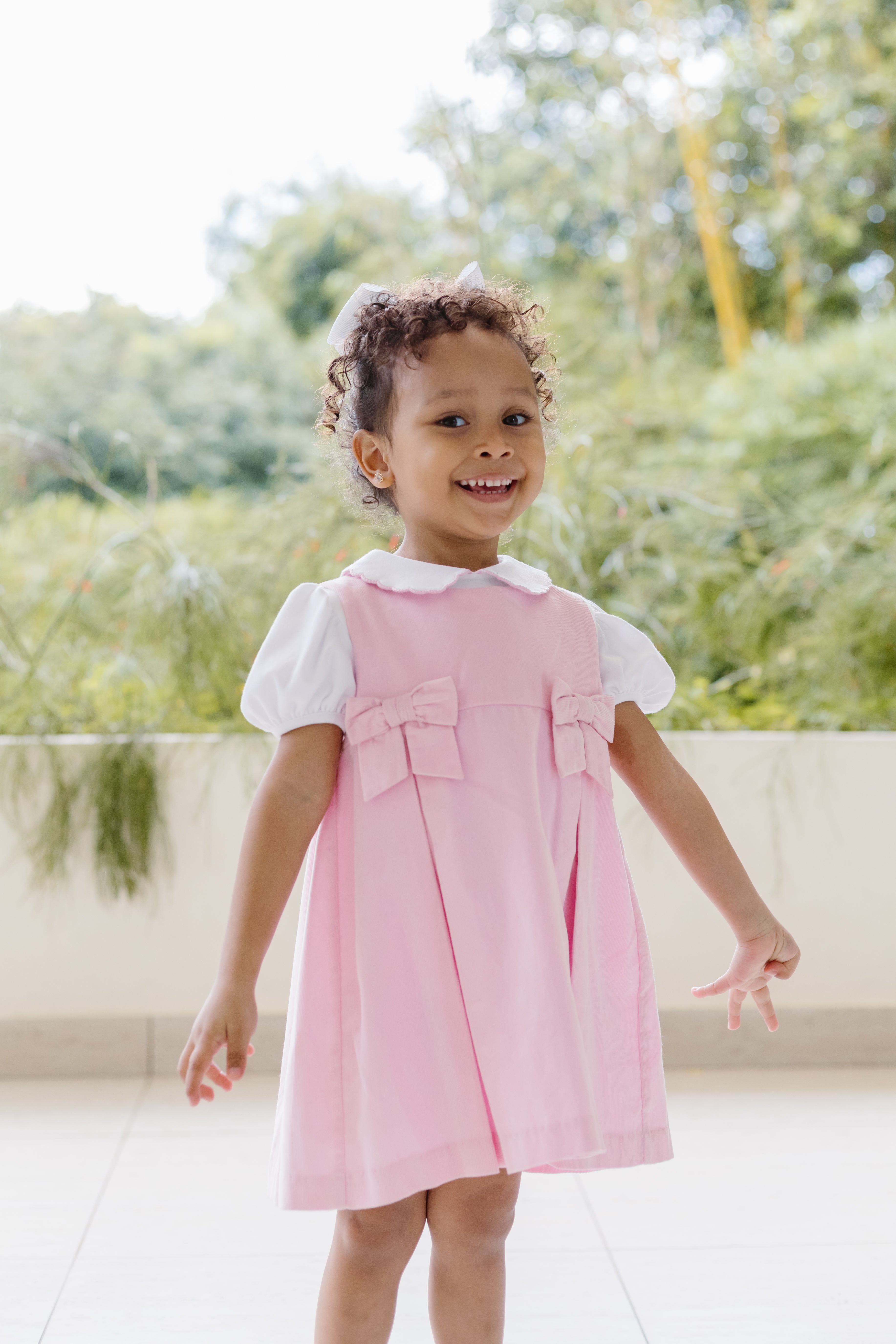 Zuccini Debrah Jumper, Pink Corduroy