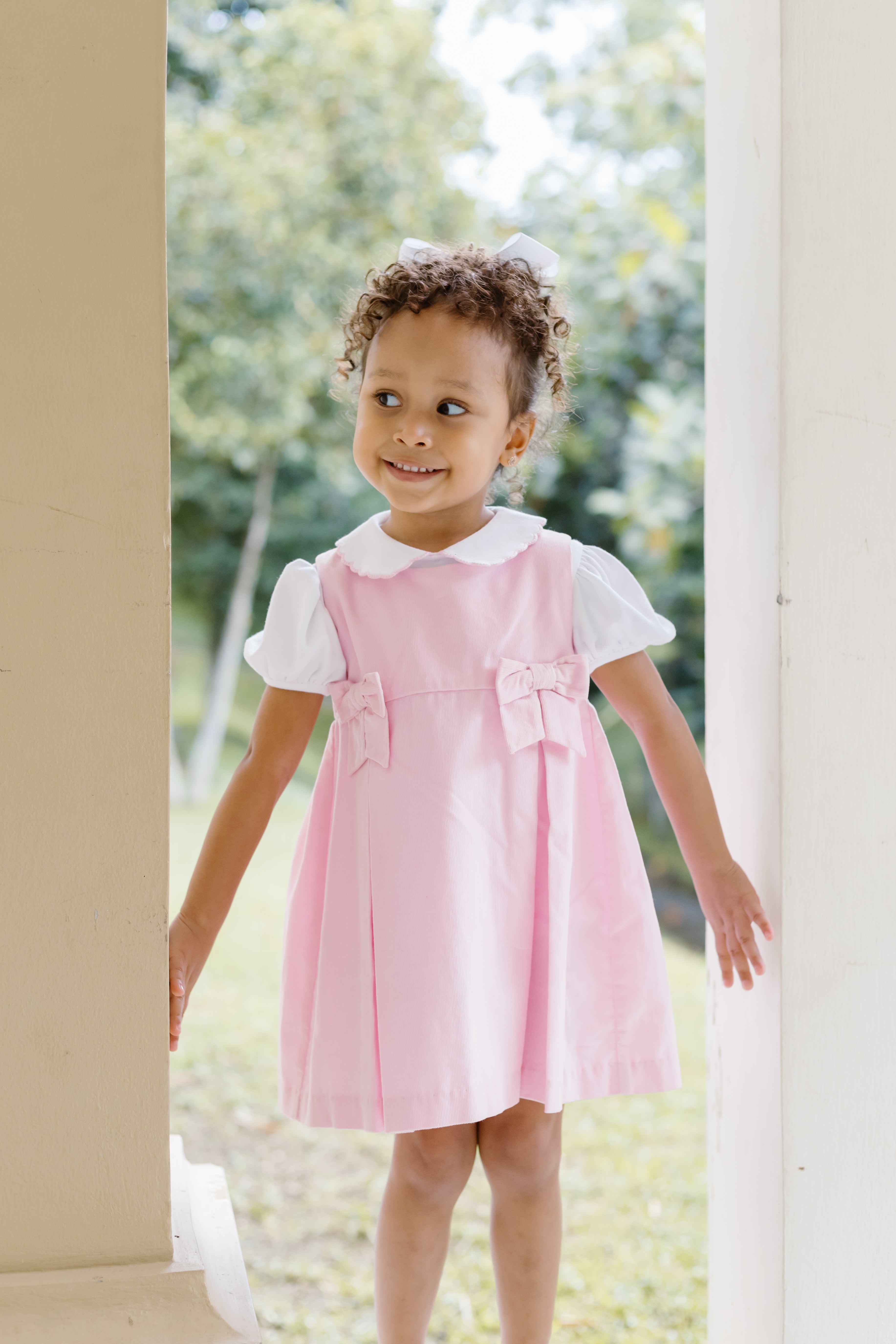 Zuccini Debrah Jumper, Pink Corduroy