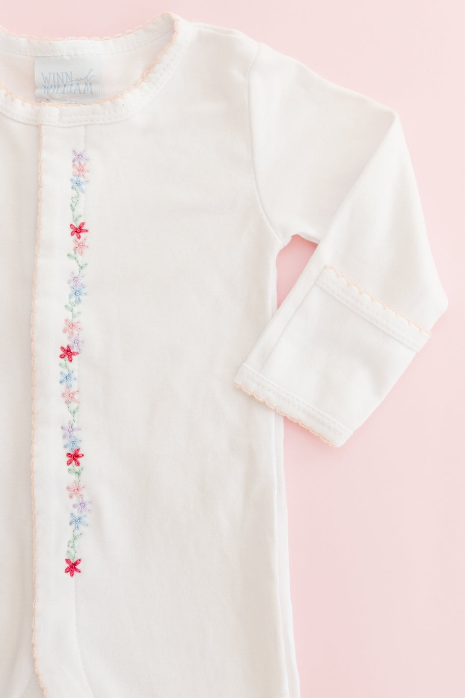 Winn & William Floral Bouquet Baby Blanket