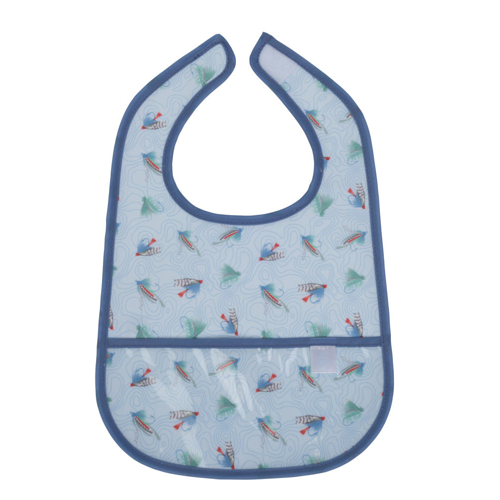 Apple Of My Isla Laminated Bib
