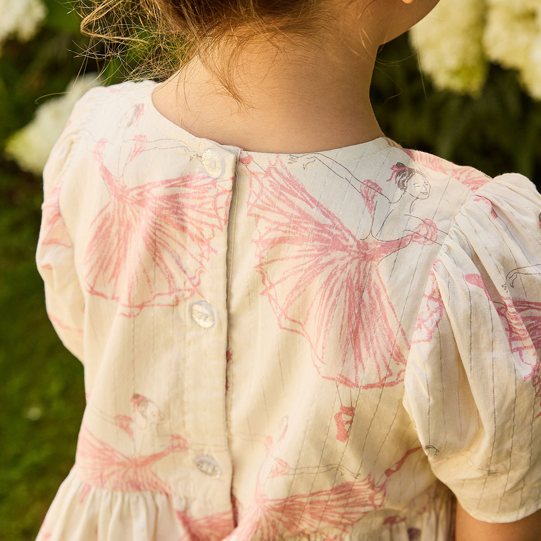 Pink Chicken Meredith Dress, Ballerinas