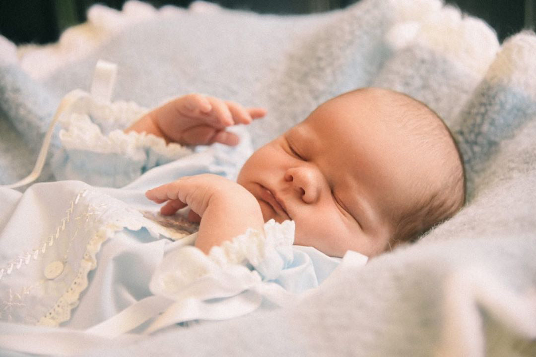 Yellow Lamb Blue Katherine Daygown