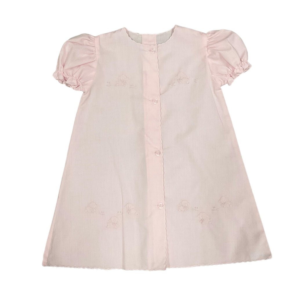 Auraluz Pink Tiny Lamb Day Gown - shopnurseryrhymes