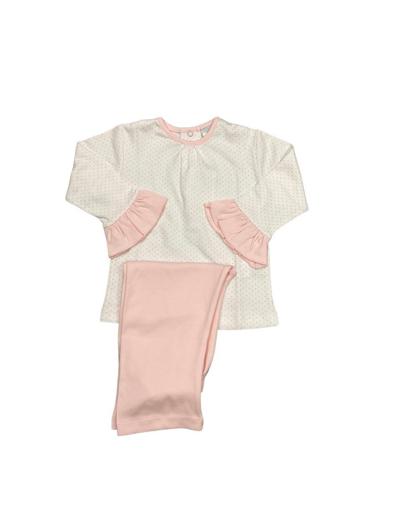Squiggles Pink Top Tunic Pant Set - shopnurseryrhymes