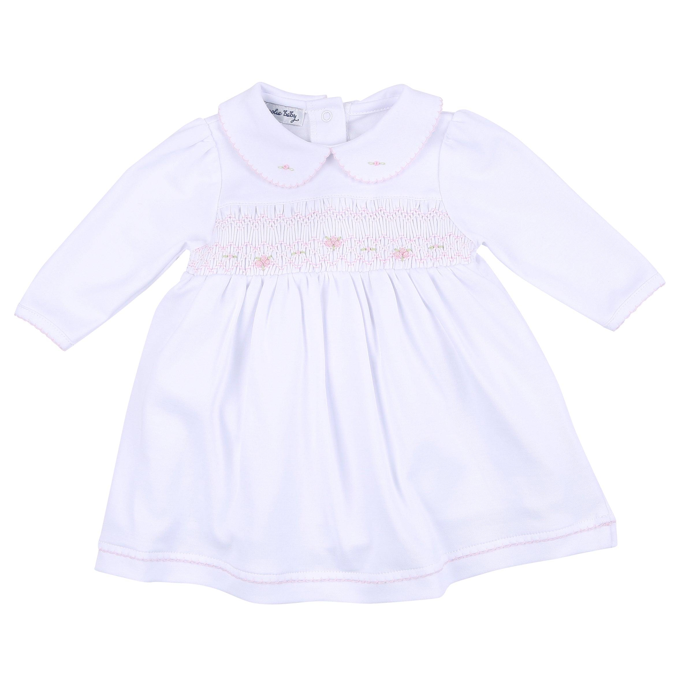 Magnolia Baby Alice & Andrew Smocked Collared Dress Set - shopnurseryrhymes