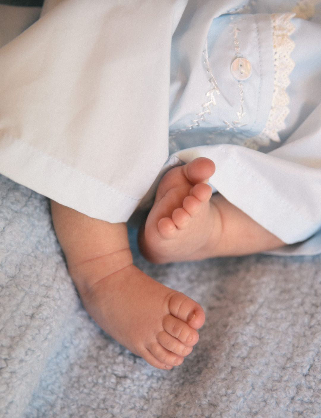 Yellow Lamb Blue Katherine Daygown