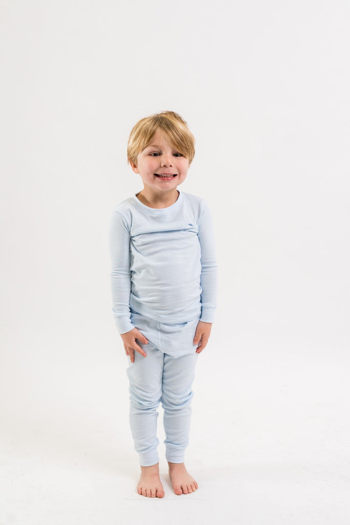 Milly Marie Boy's Blue Mini Stripe Loungewear Set