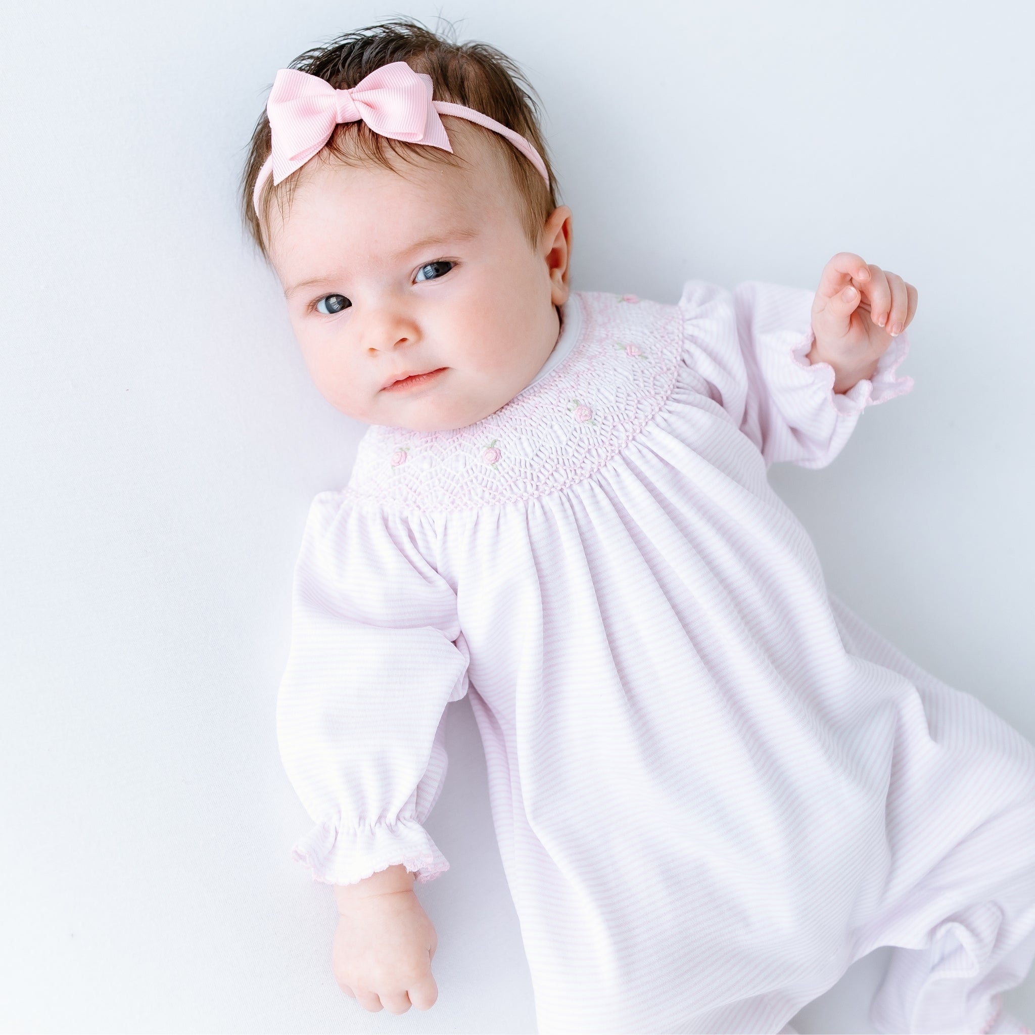 Magnolia Baby Pink Julia Bishop Footie