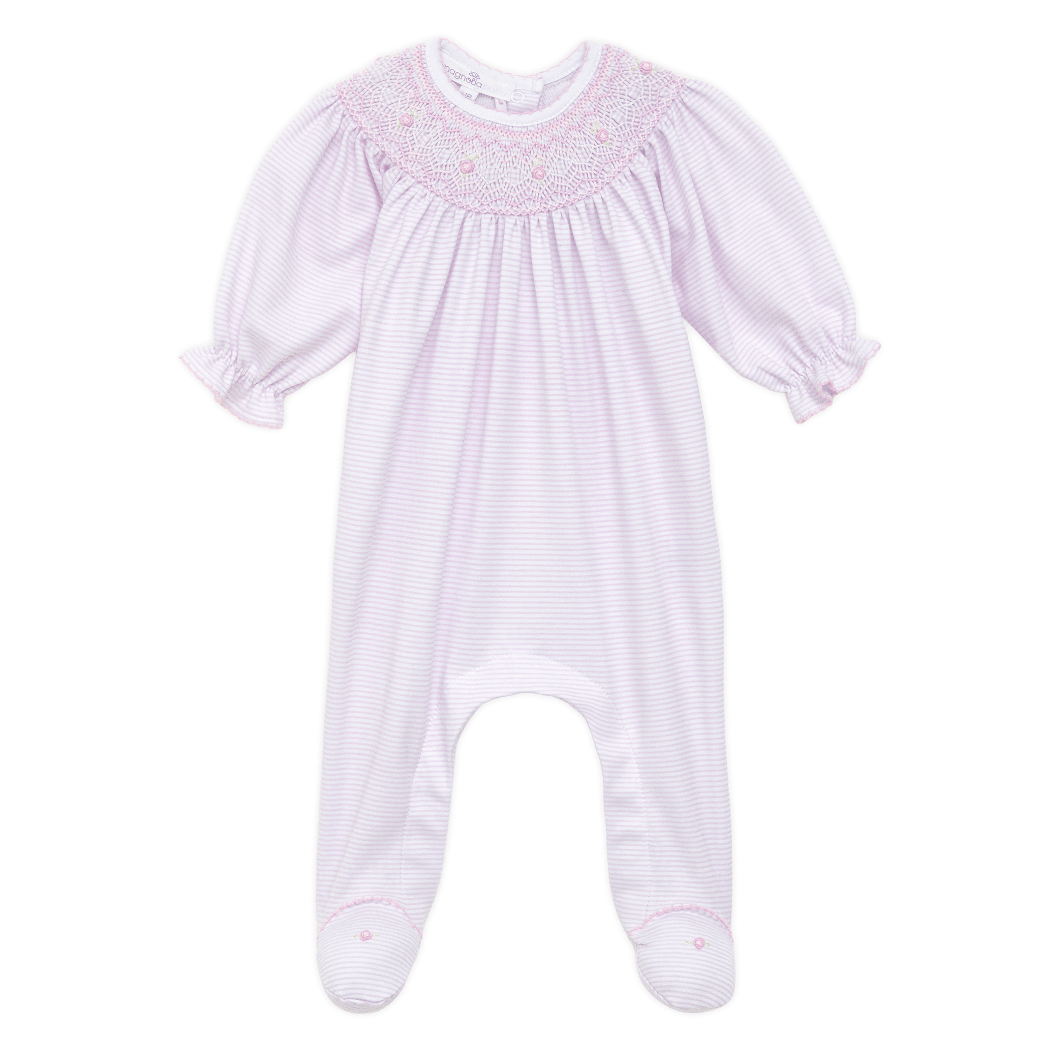 Magnolia Baby Pink Julia Bishop Footie