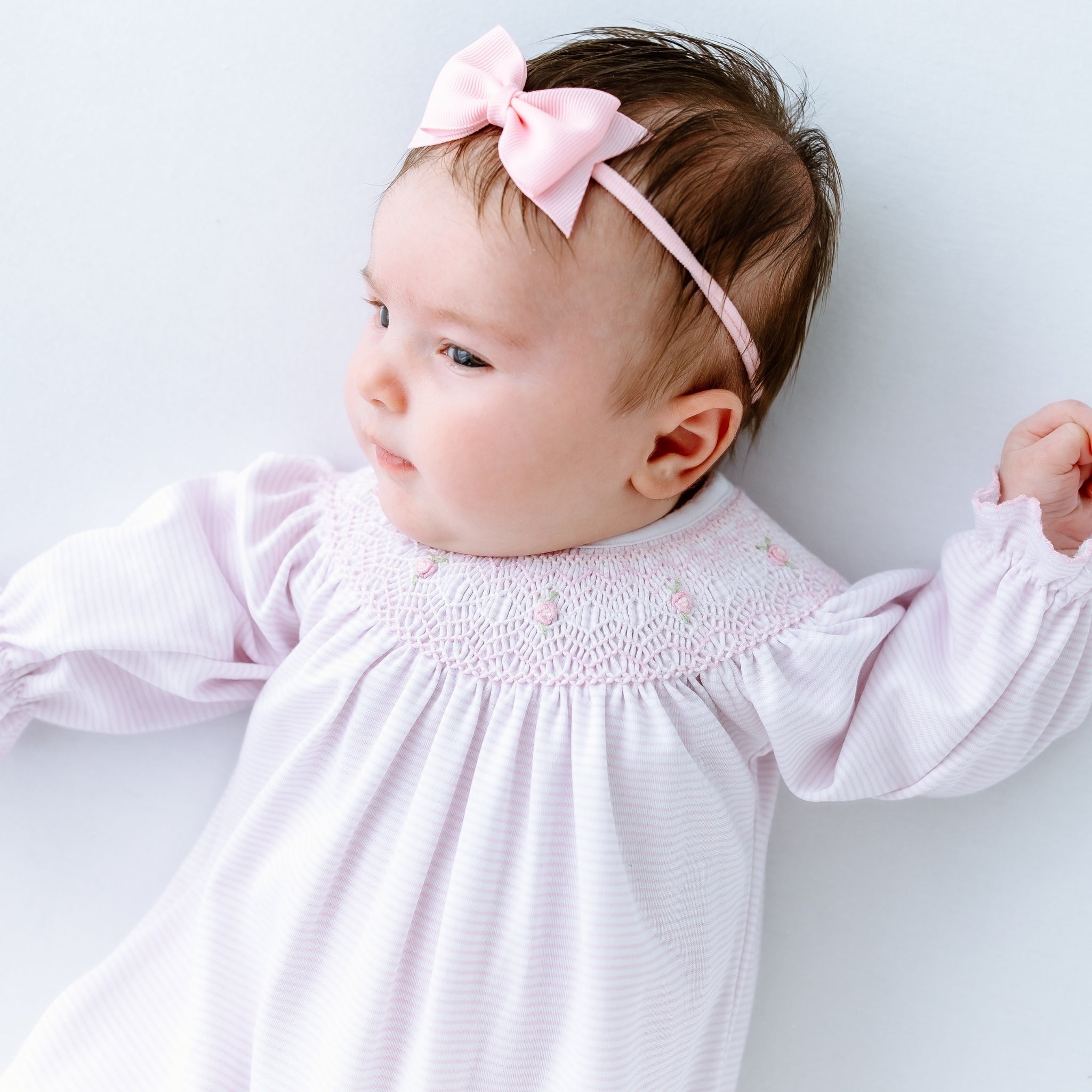 Magnolia Baby Pink Julia Bishop Footie