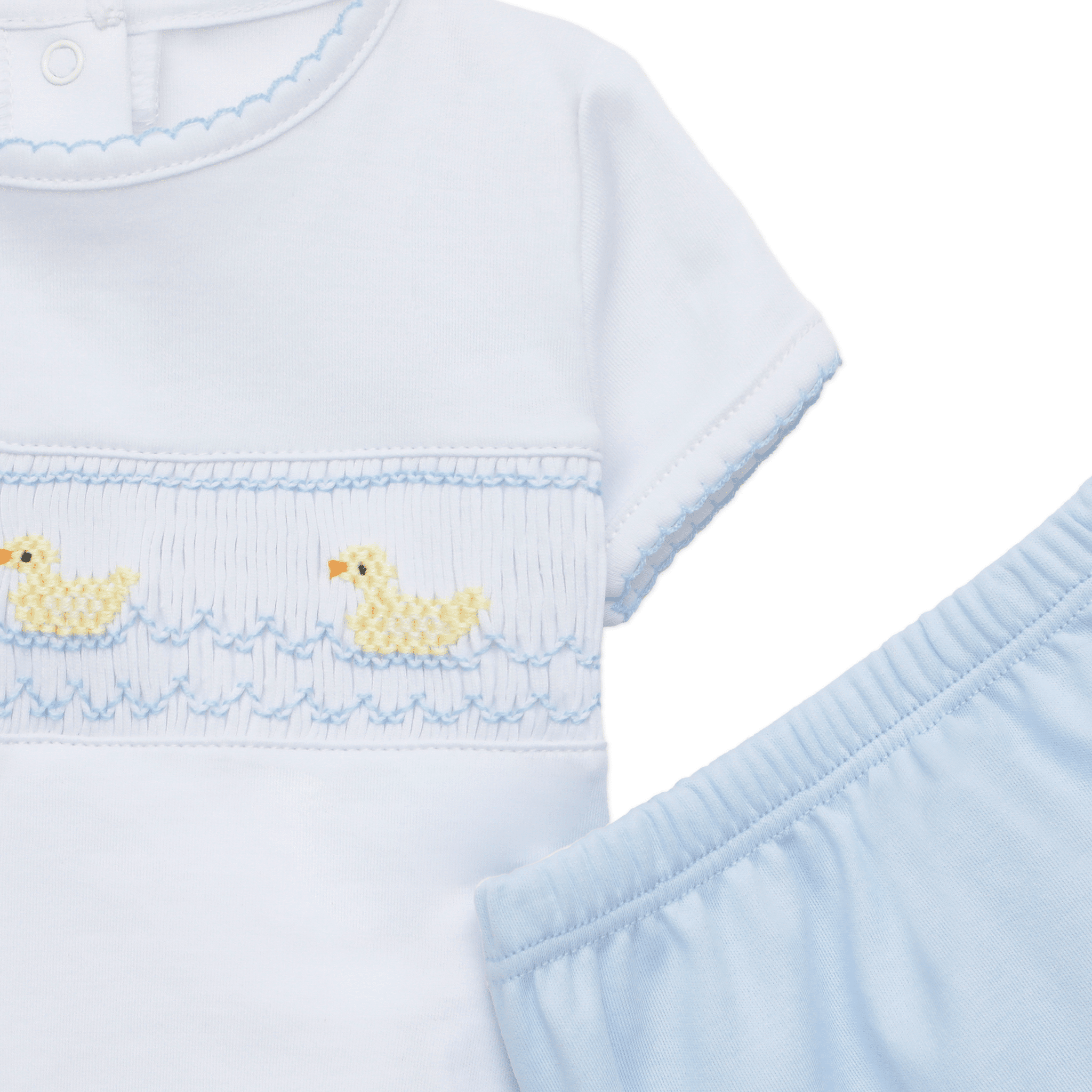 Magnolia Baby Little Ducklings Classics Smocked Diaper Cover Set