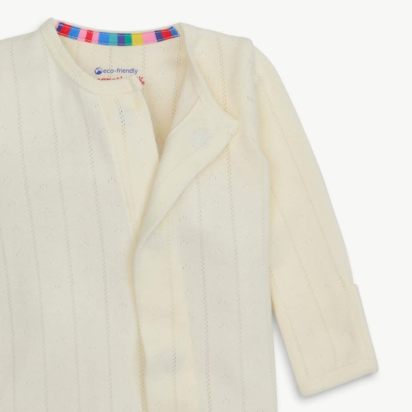 Magnetic Me Love Lines Tofu Pointelle Footie