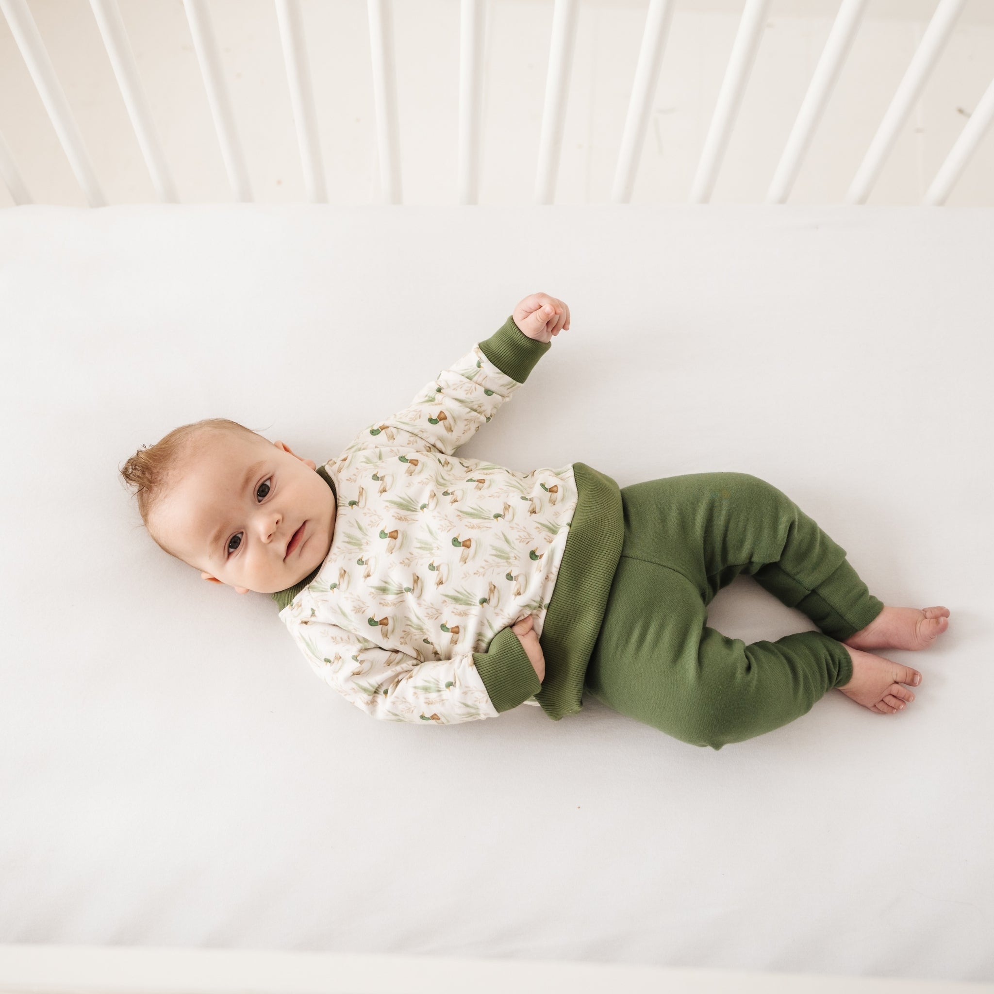 Magnolia Baby Mallard's Pond Pullover Sweatshirt