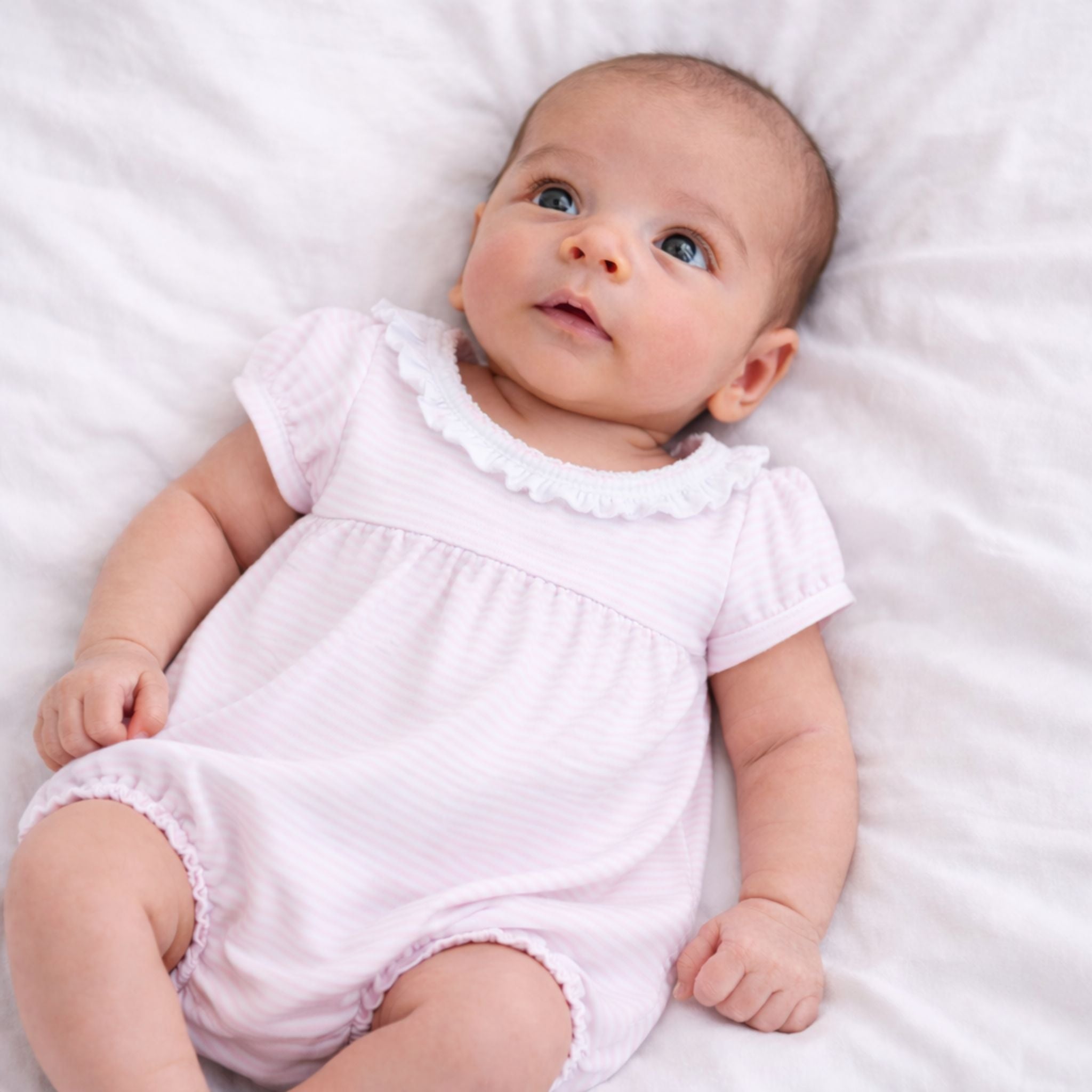 Magnolia Baby Mini Stripes Short Sleeve Bubble