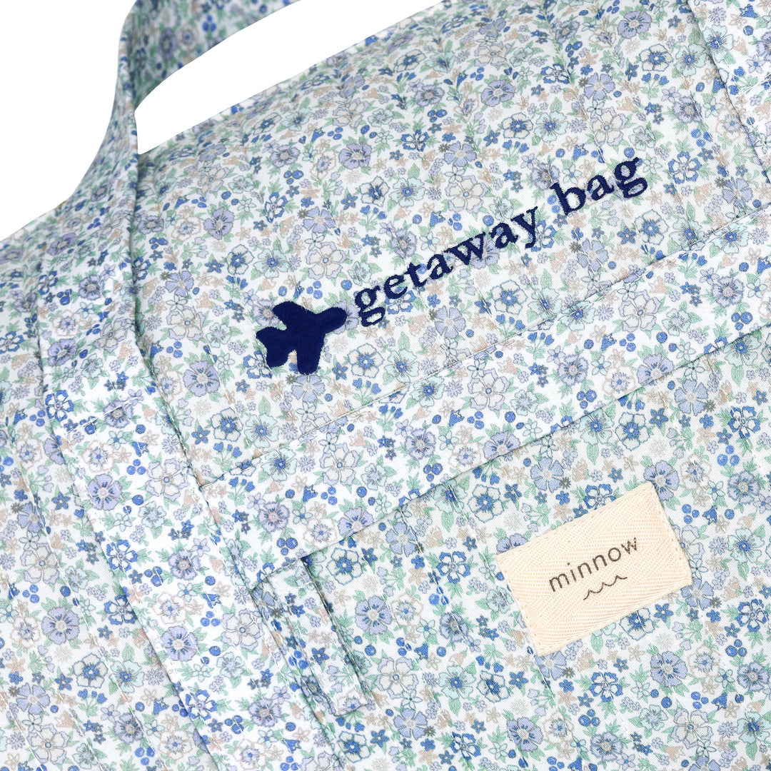 Minnow Oasis Slate Floral Weekender Bag