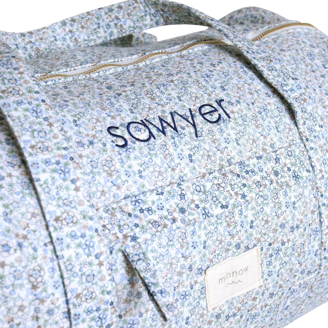 Minnow Oasis Slate Floral Weekender Bag