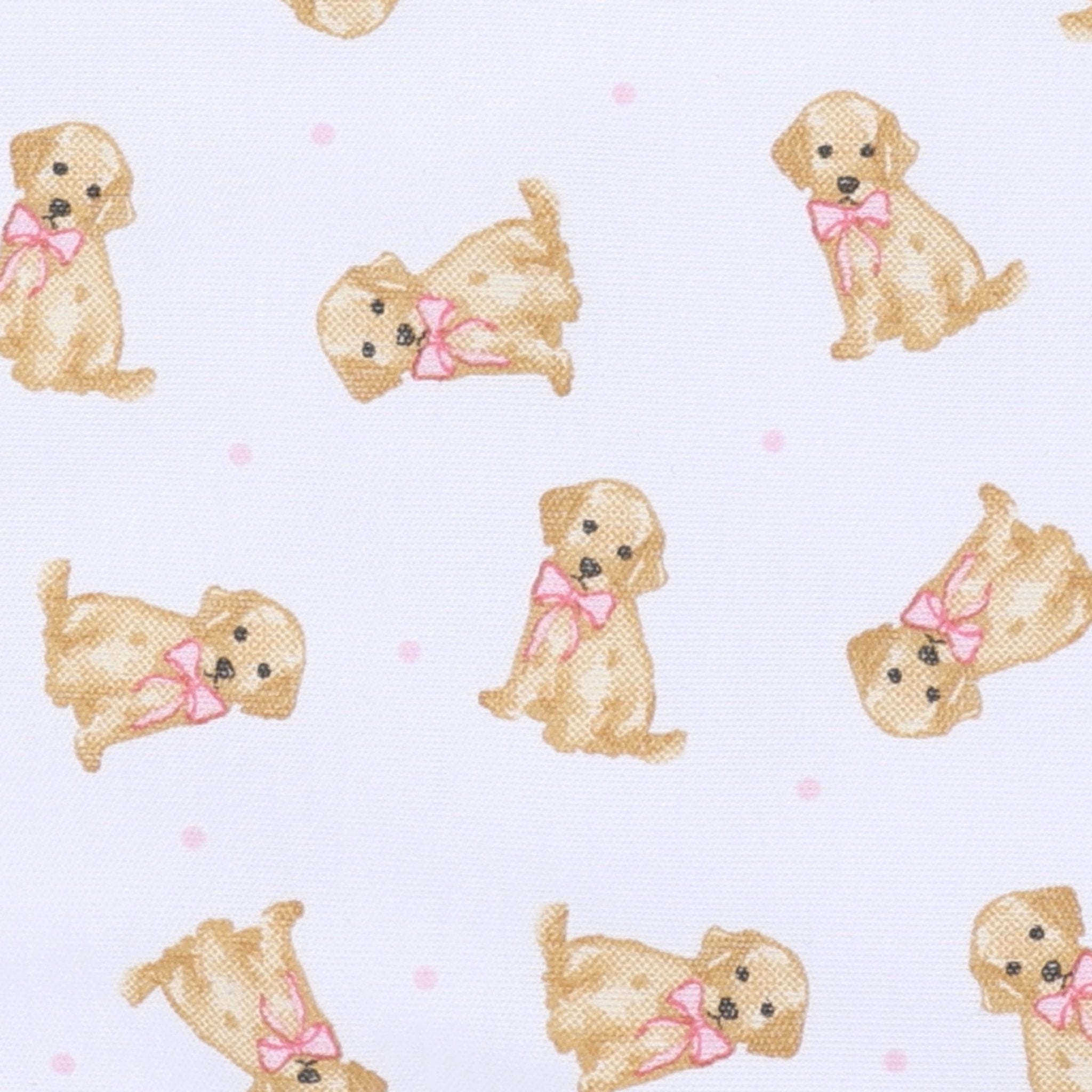 Magnolia Baby Sweet Golden Print Ruffle Zip Footie