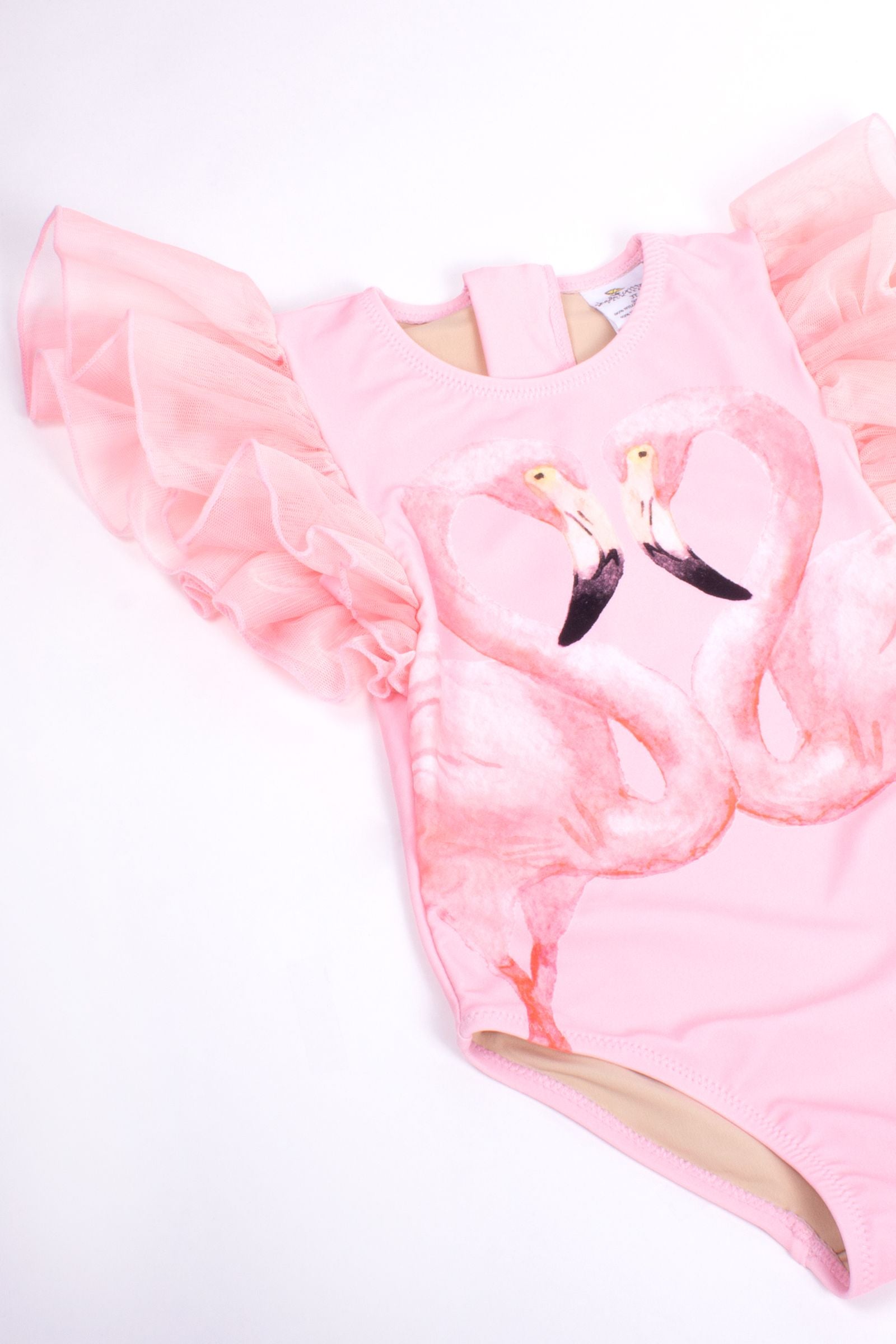 Shade Critters Tulle Sleeve Pink Flamingo