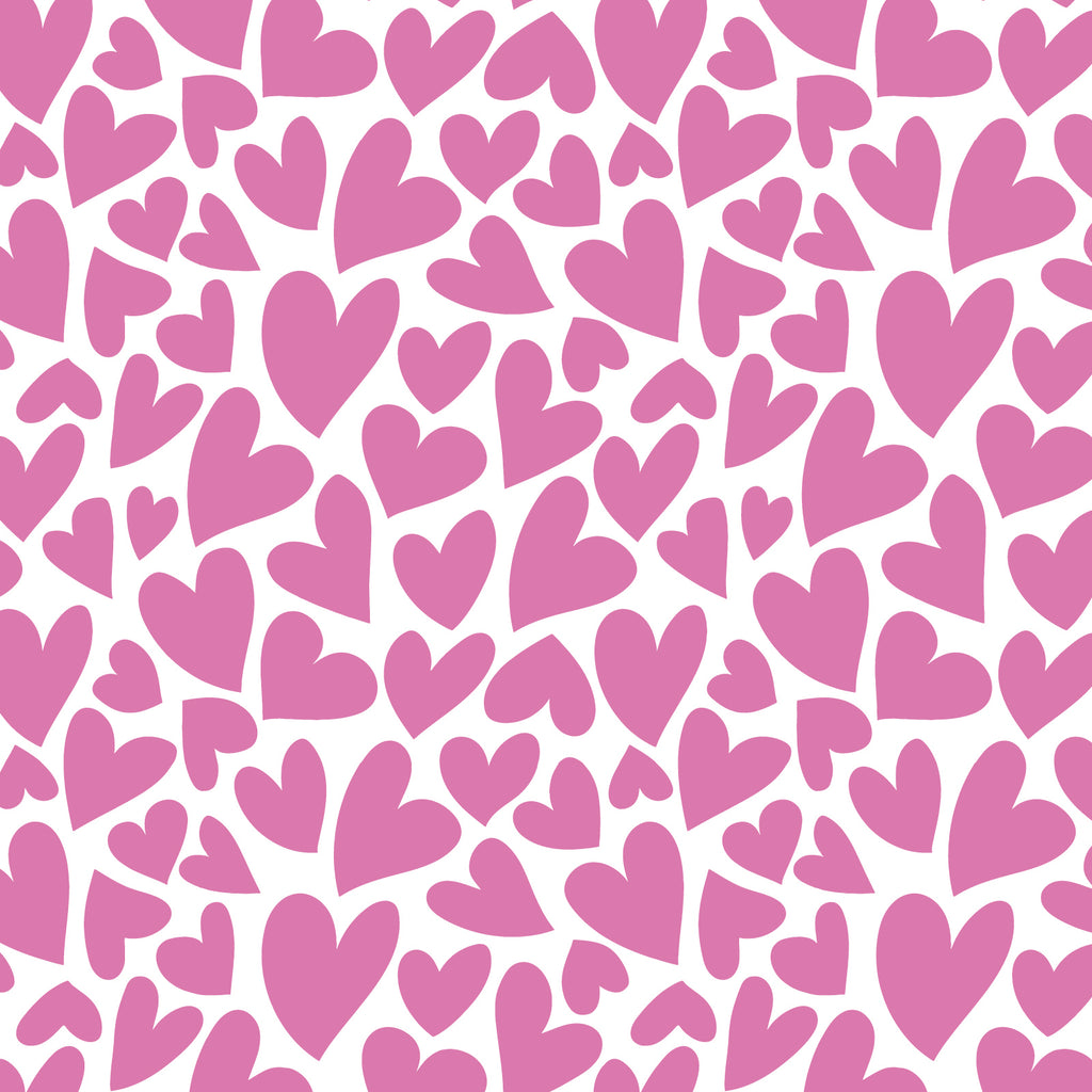 Lila & Hayes Edie Sweatshirt Set, I Heart You Pink