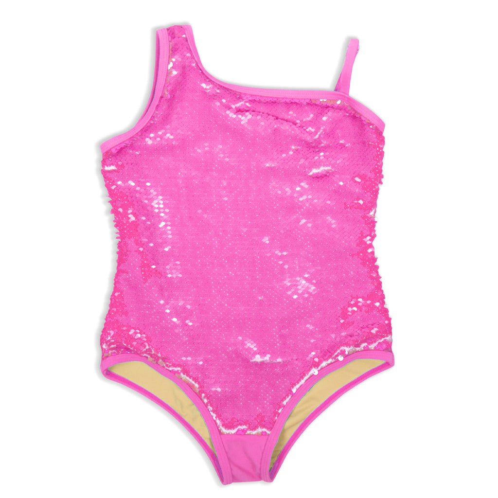Shade Critters Hot Pink Sequin Swimsuit