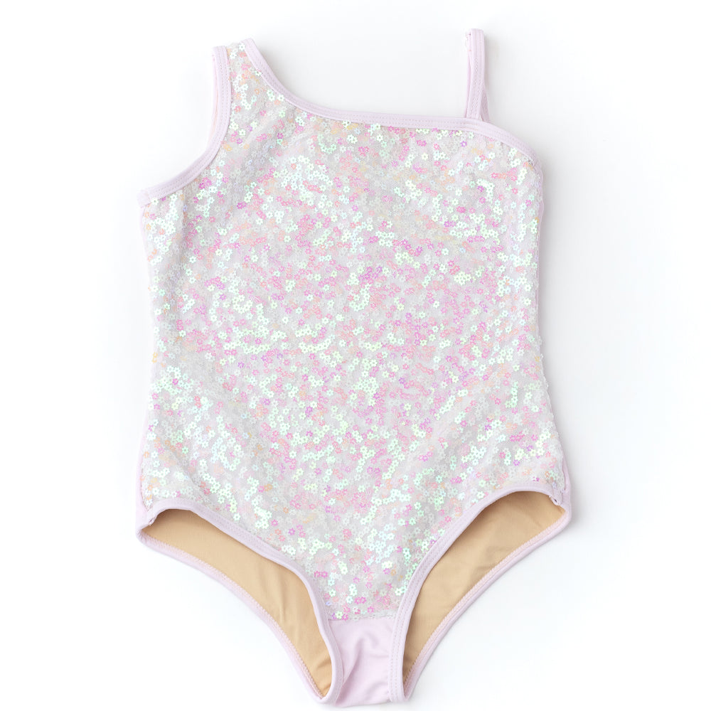 Shade Critters Daisy Light Pink Sequin Swimsuit