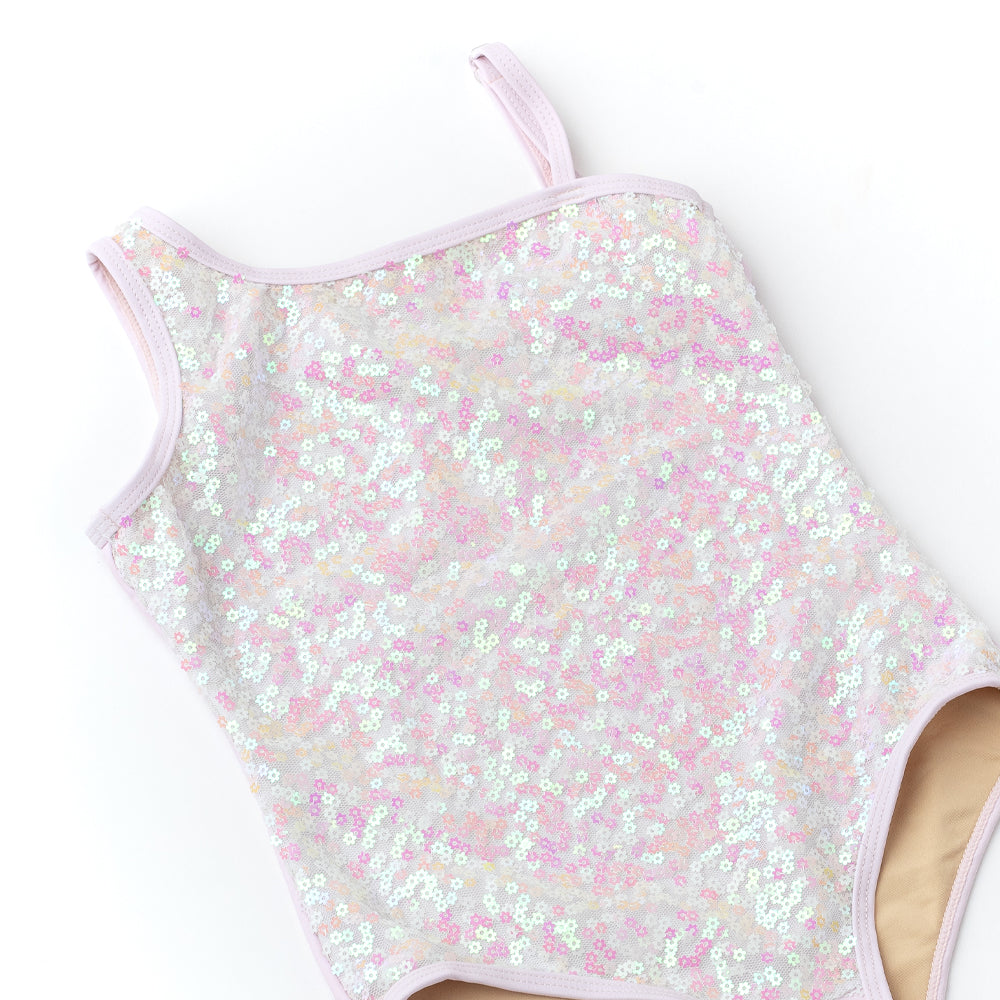 Shade Critters Daisy Light Pink Sequin Swimsuit
