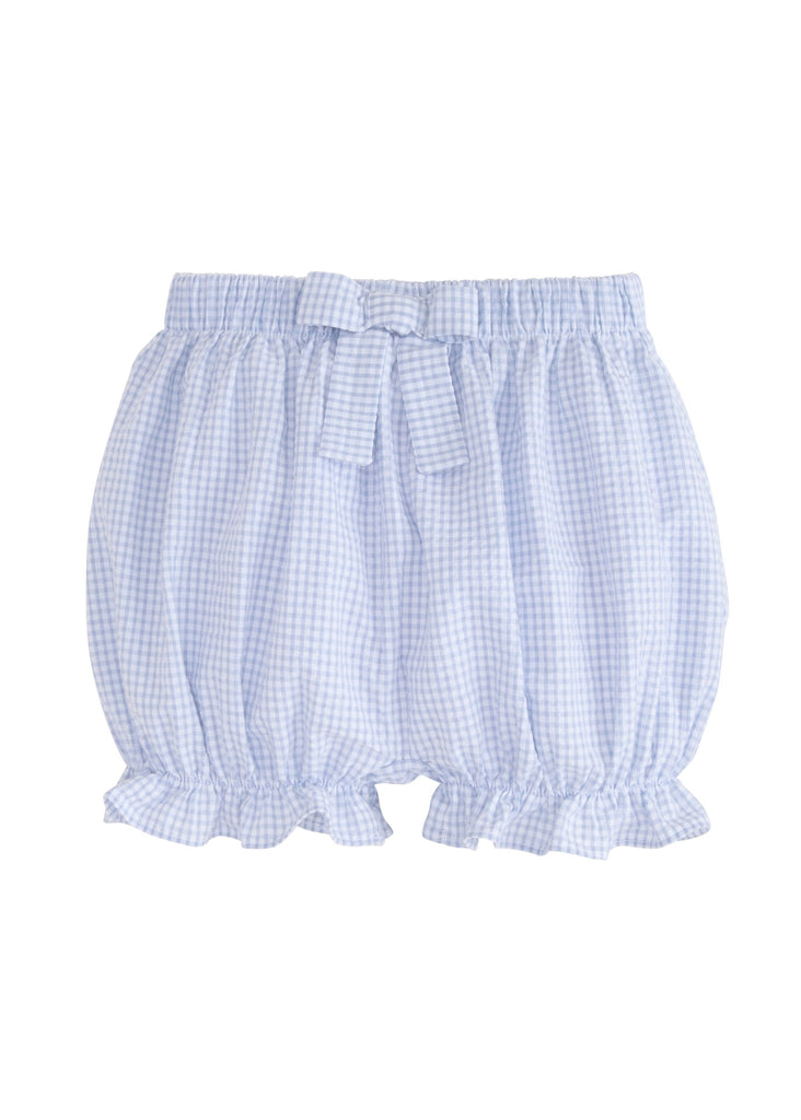 Little English Blue Tea Blouse with Bloomers