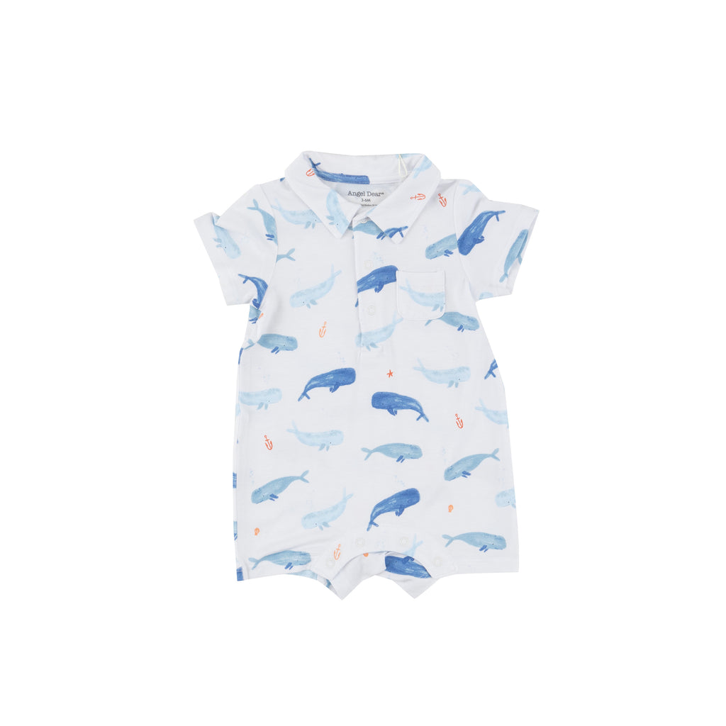 Angel Dear Polo Shortie, Whale Hello There
