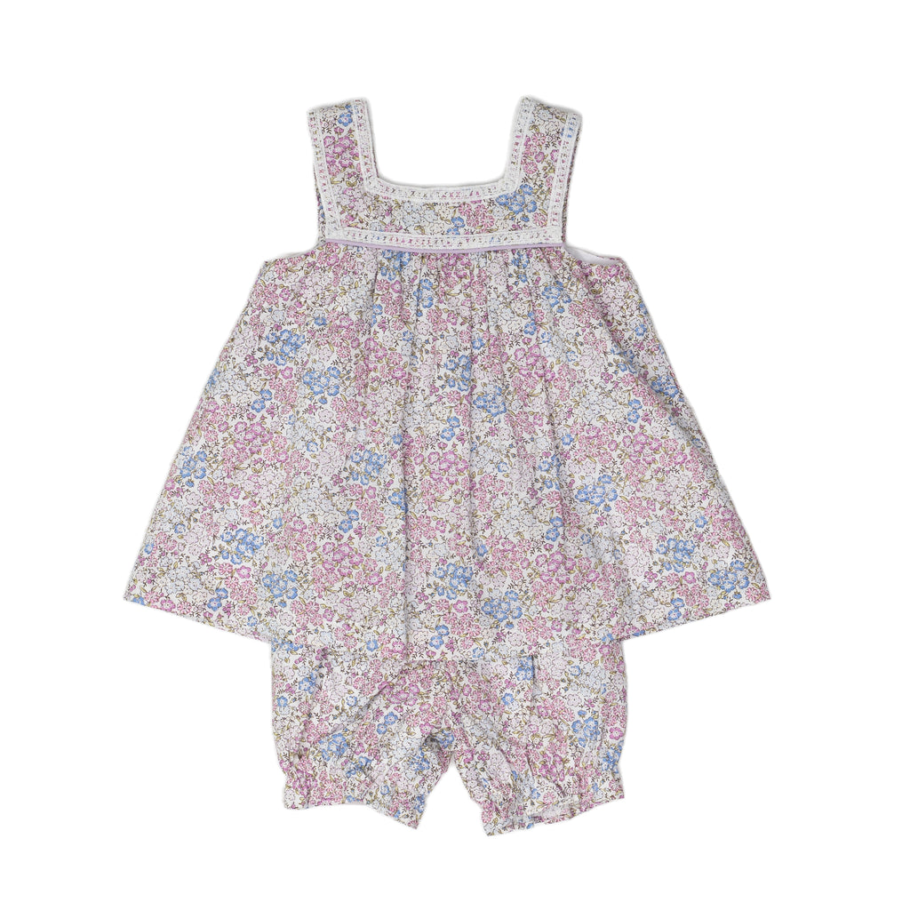 The Oaks Ryleigh Bloomer Set, Lilac Floral