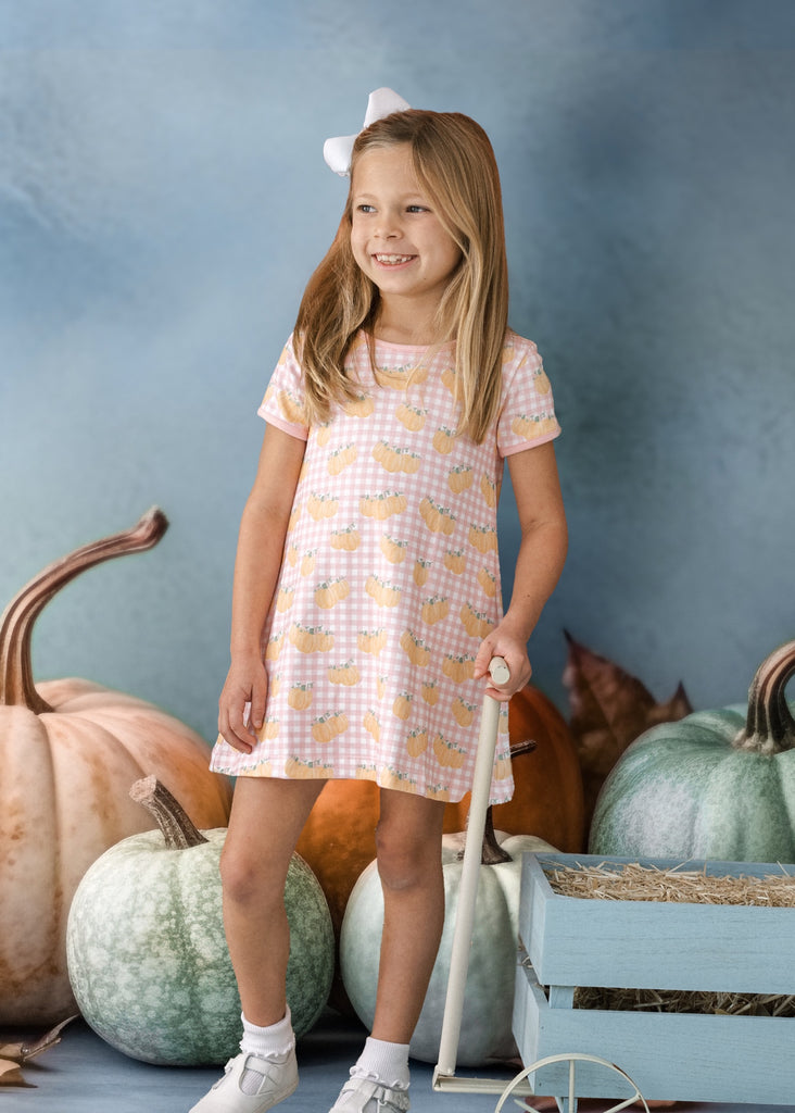 Lullaby Set Faith Dress, Little Pumpkin