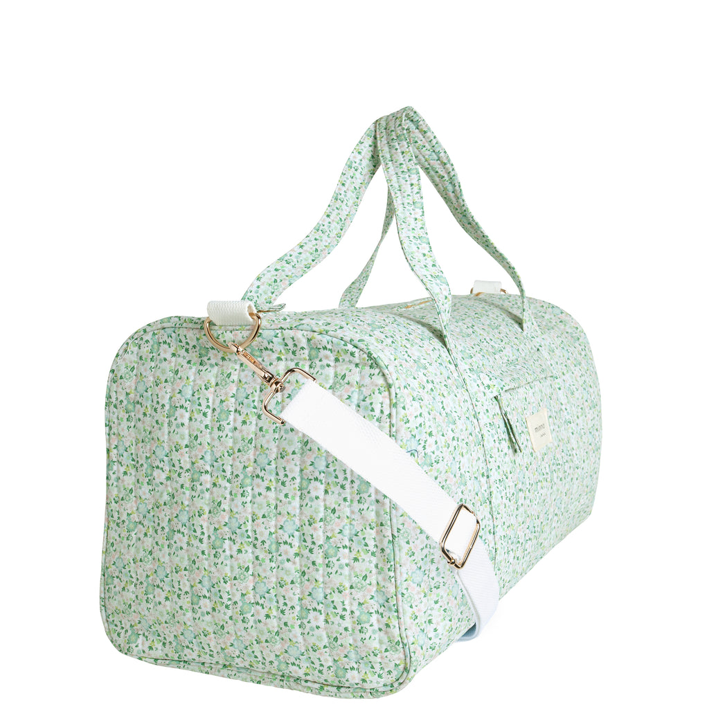 Minnow Sea Marsh Floral Weekender Bag