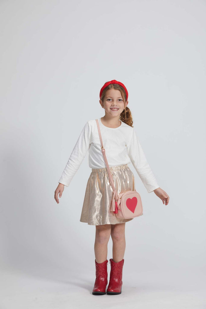 Bisby Circle Skirt, Gilt