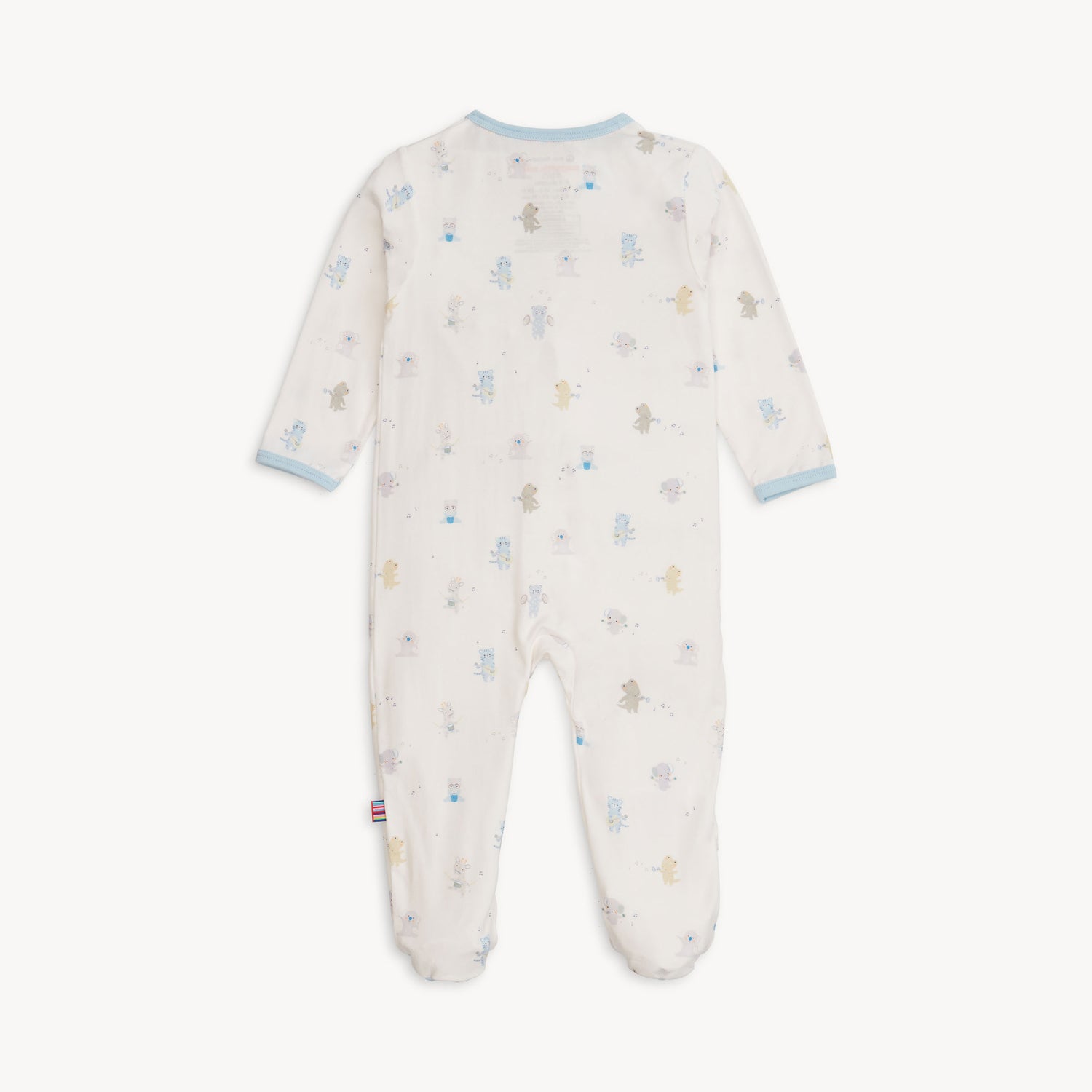 Magnetic Me Blue Baby Beats Footie