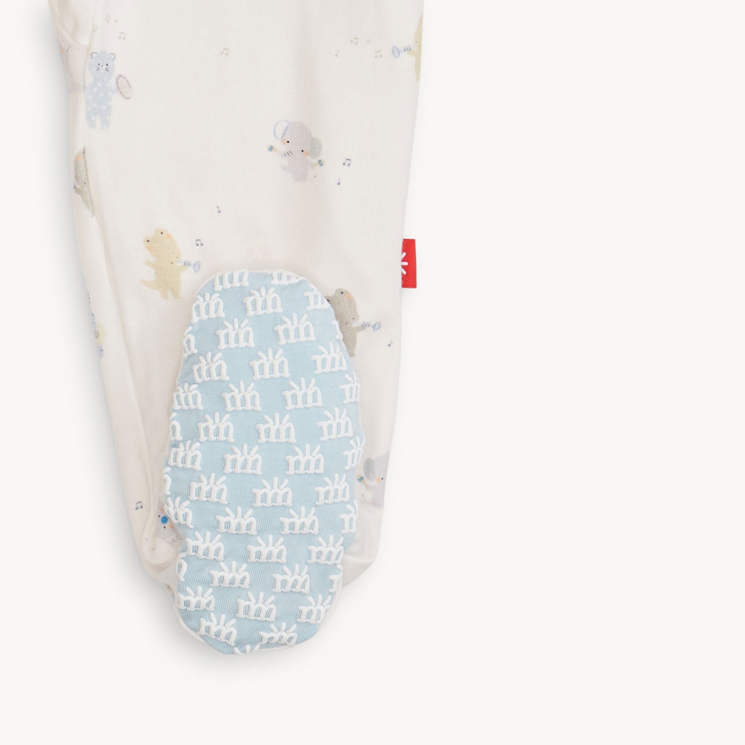 Magnetic Me Blue Baby Beats Footie