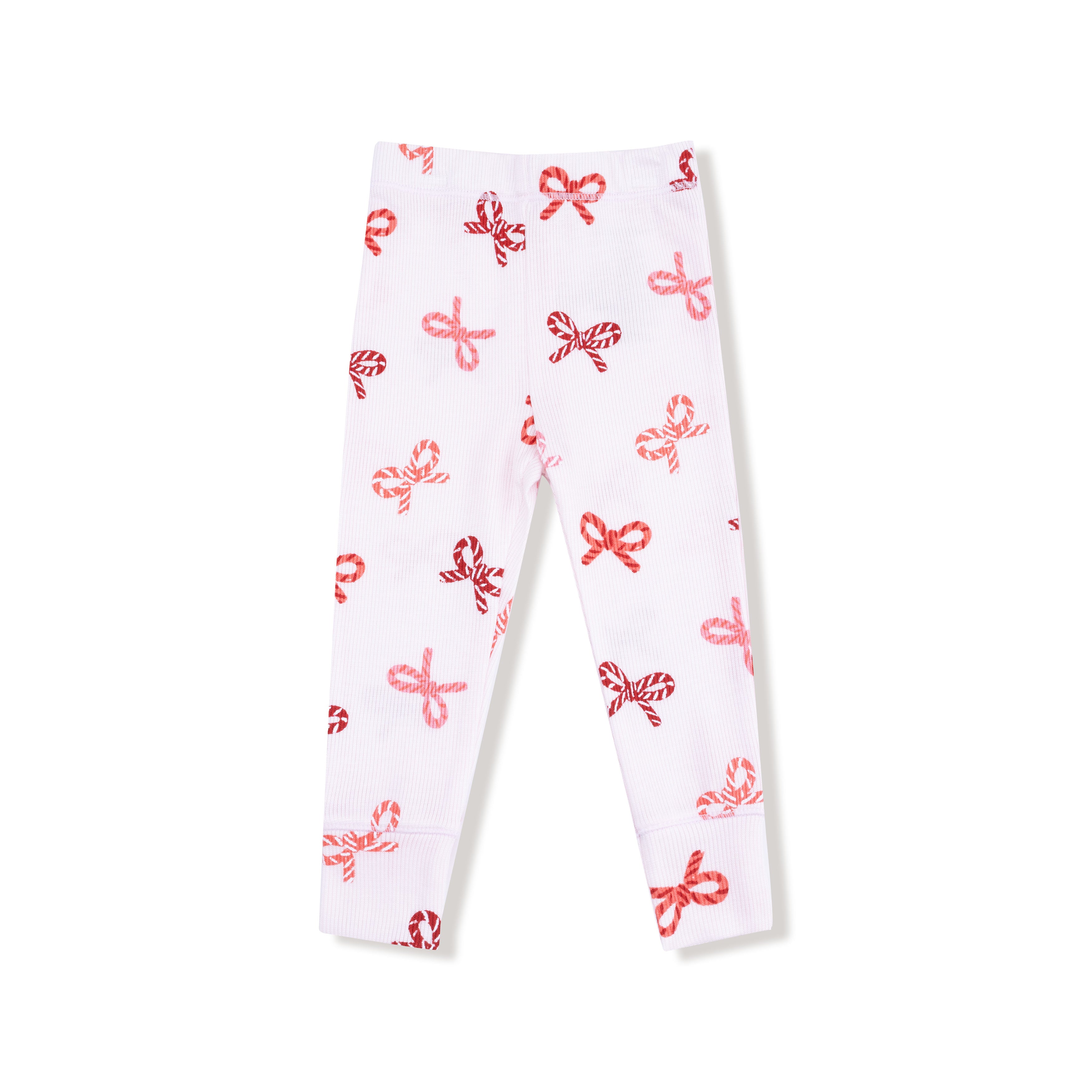 Angel Dear Candy Cane Bows Loungewear Set