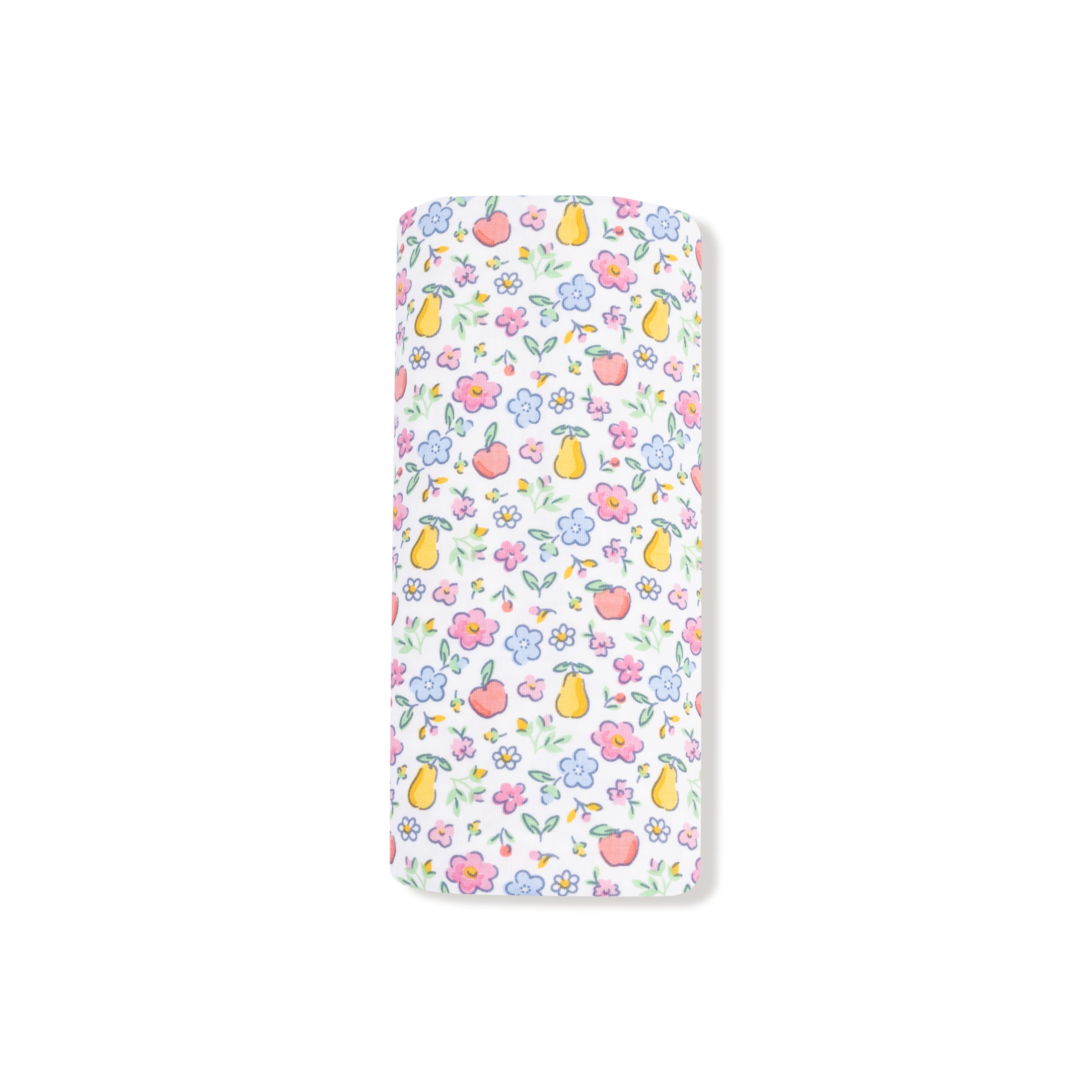 Angel Dear Fall Fruit Floral Swaddle Blanket
