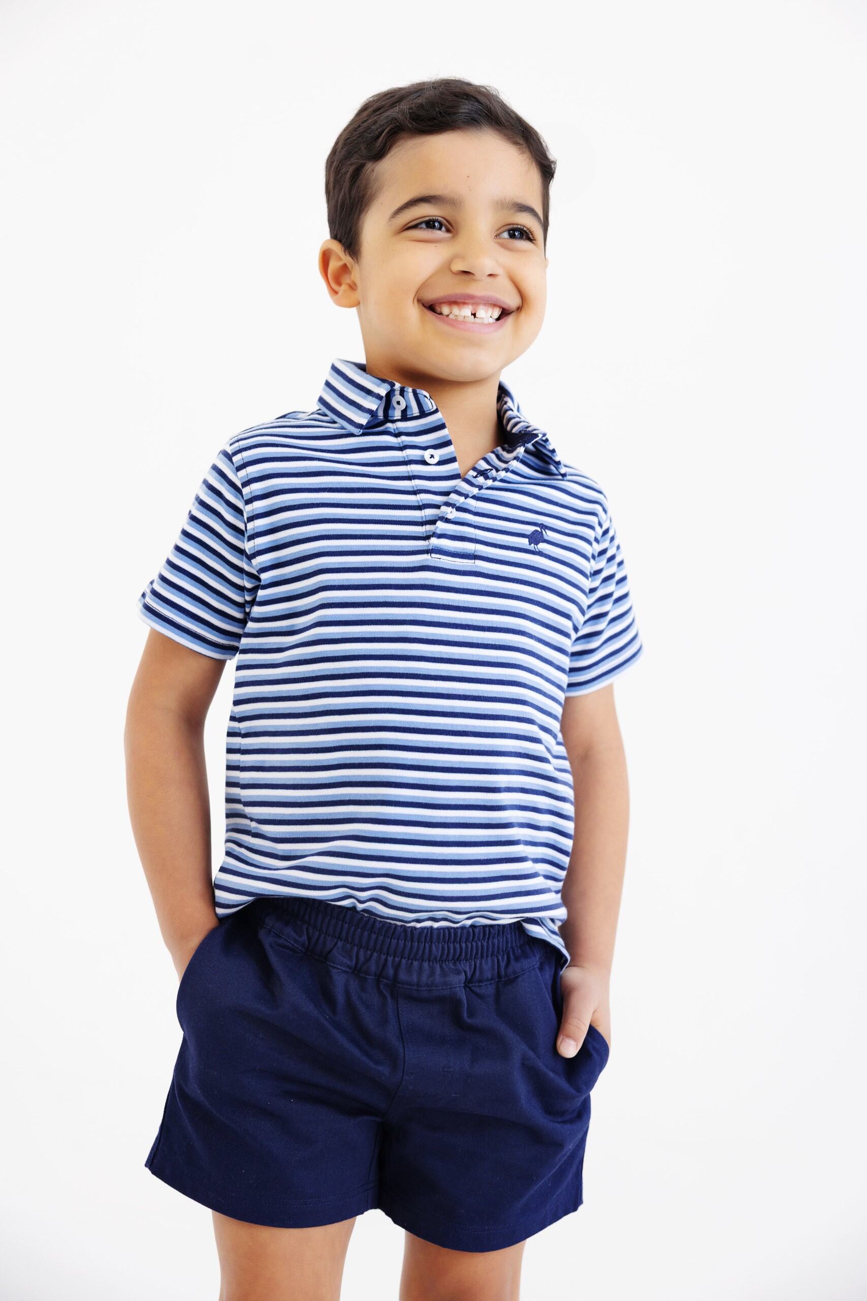 Beaufort Bonnet Prim & Proper Polo, Sumner County Stripe