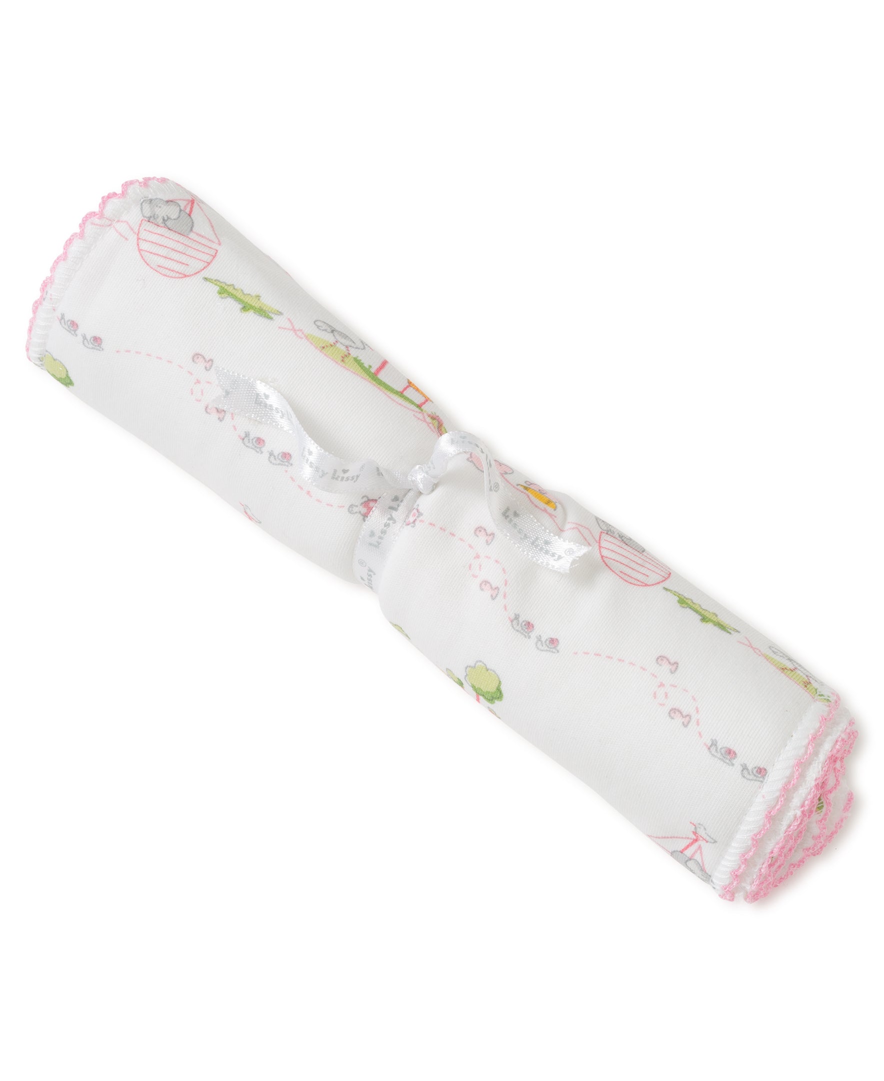 Kissy Kissy Noah's Print Burp