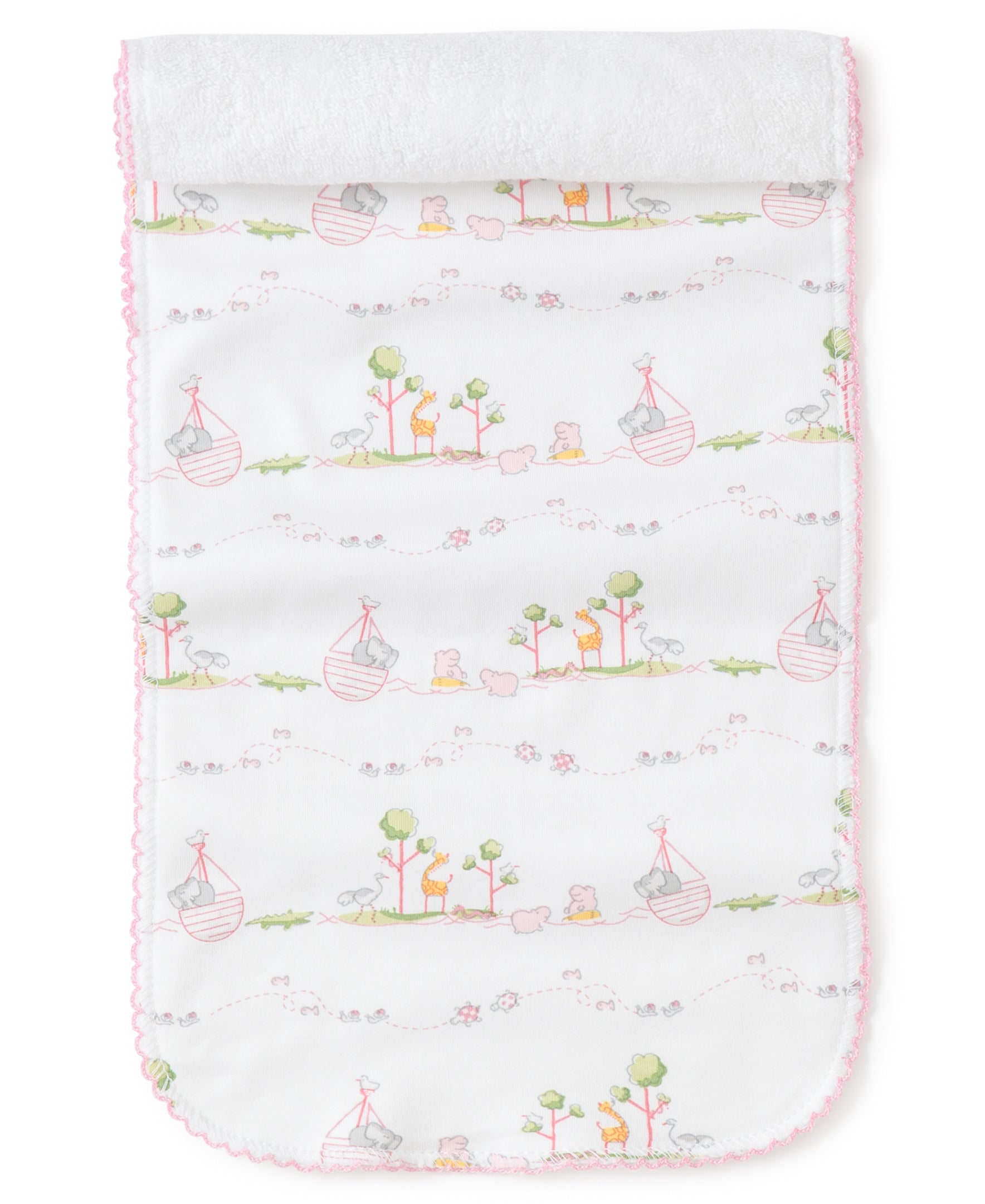 Kissy Kissy Noah's Print Burp
