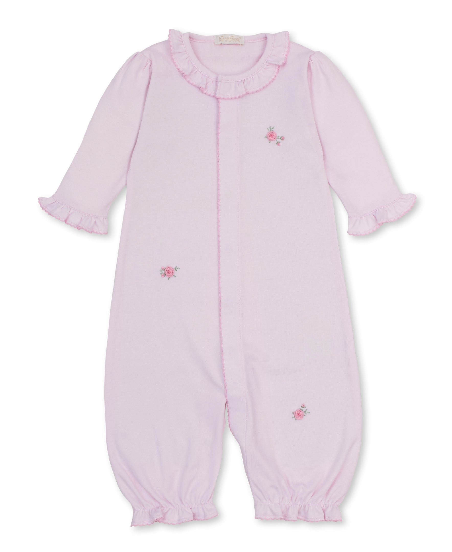 Kissy Kissy Pink SCE Converter Gown with Hand Embroidery
