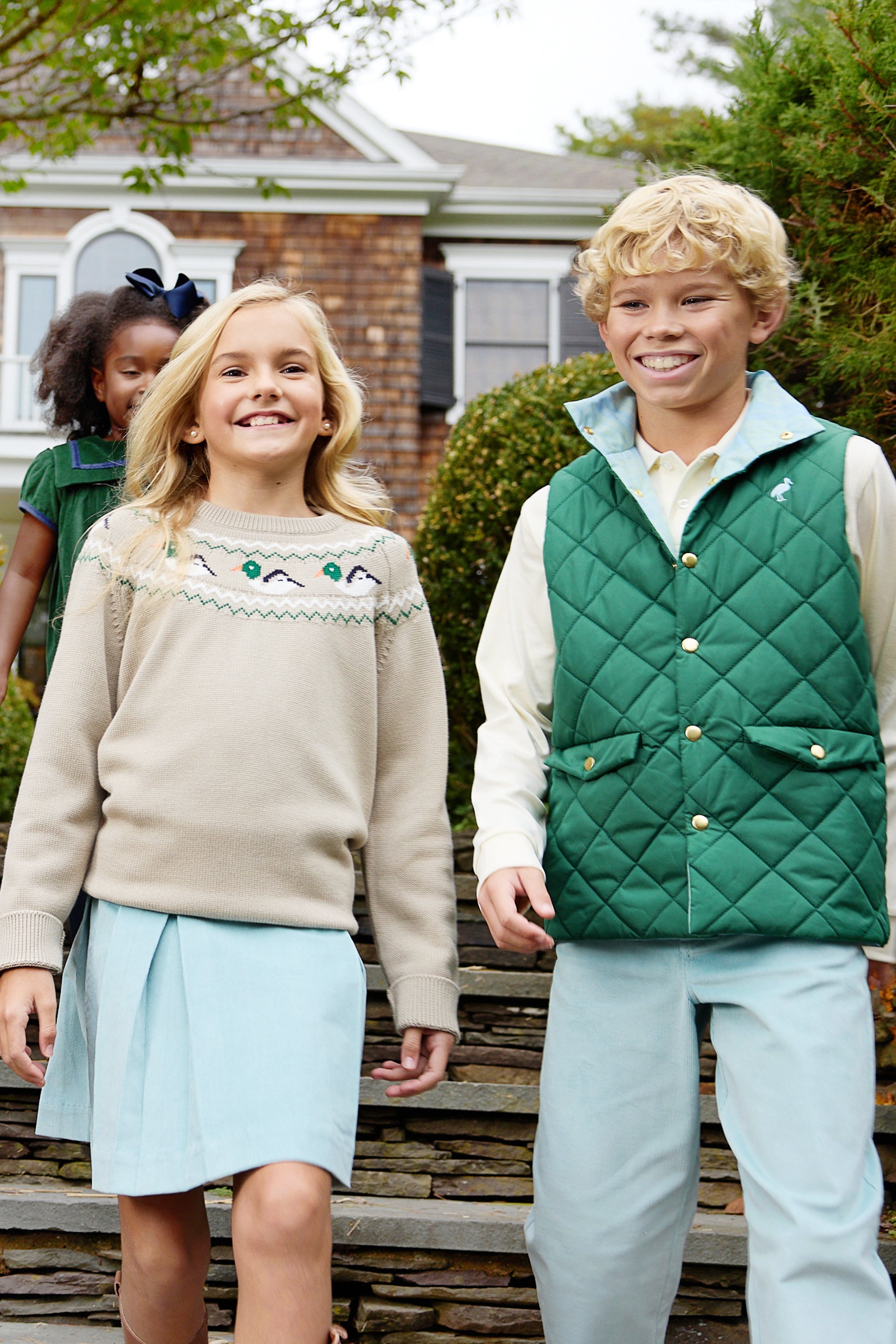 Beaufort Bonnet Vaughn Vest, Saratoga Gate Green