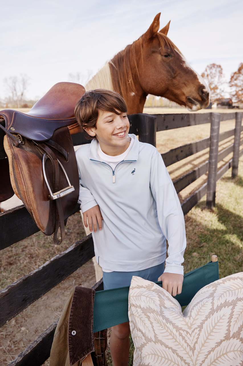 Beaufort Bonnet Prepletic Hayword Half Zip, Old Greenwich Green