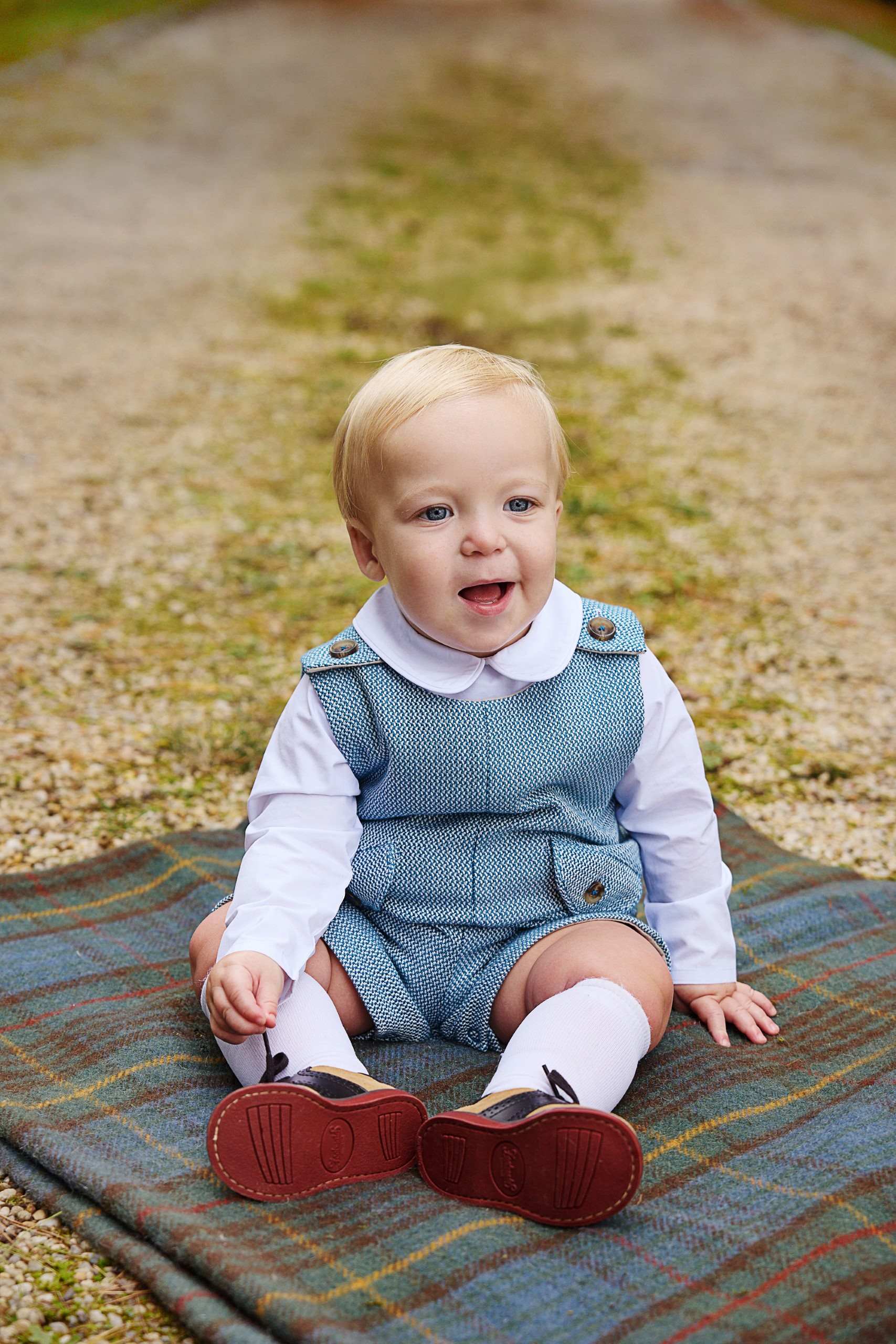 Beaufort Bonnet Prescott Pocket Jon Jon, Barnsley Blue Tweed