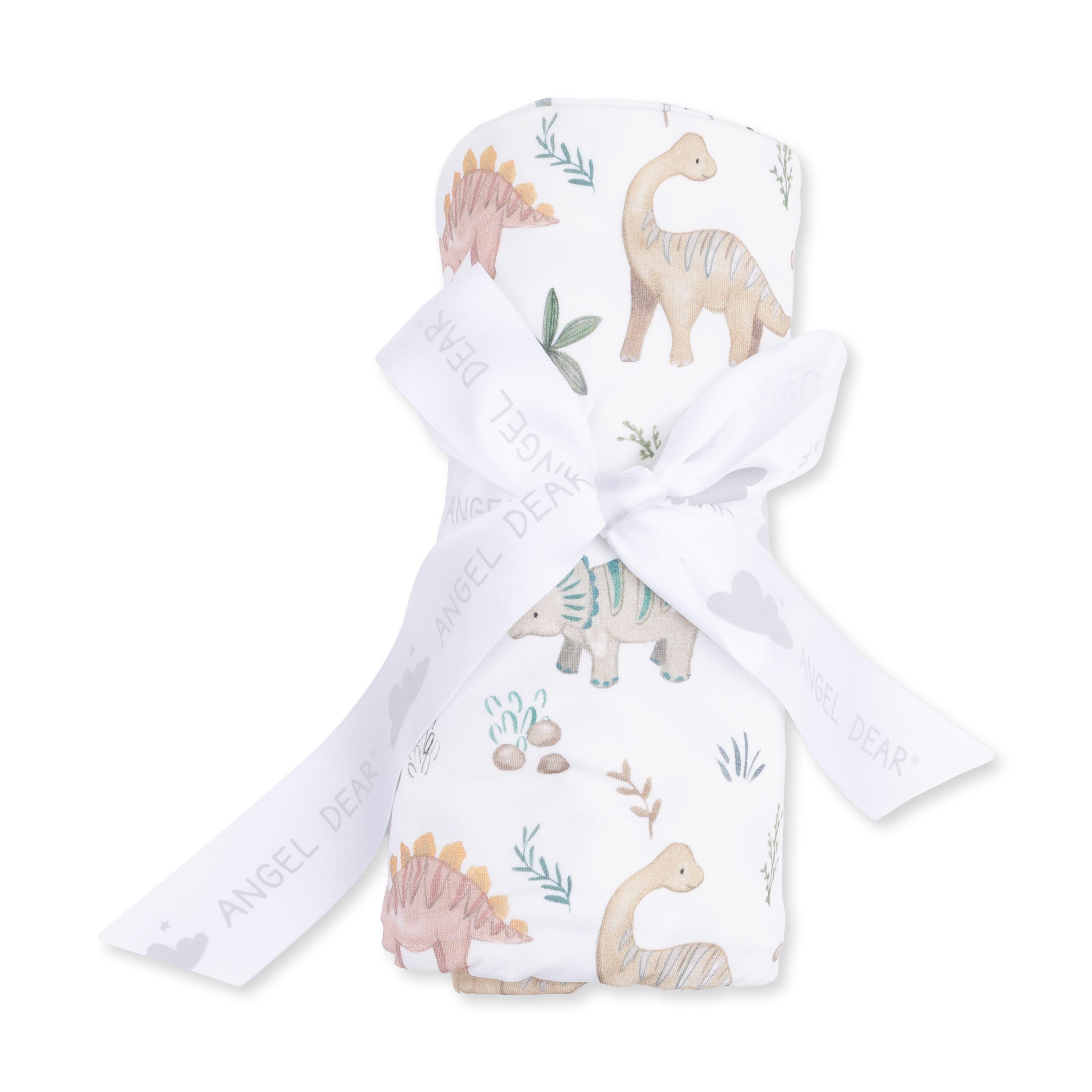 Angel Dear Sweet Baby Dinos Swaddle Blanket