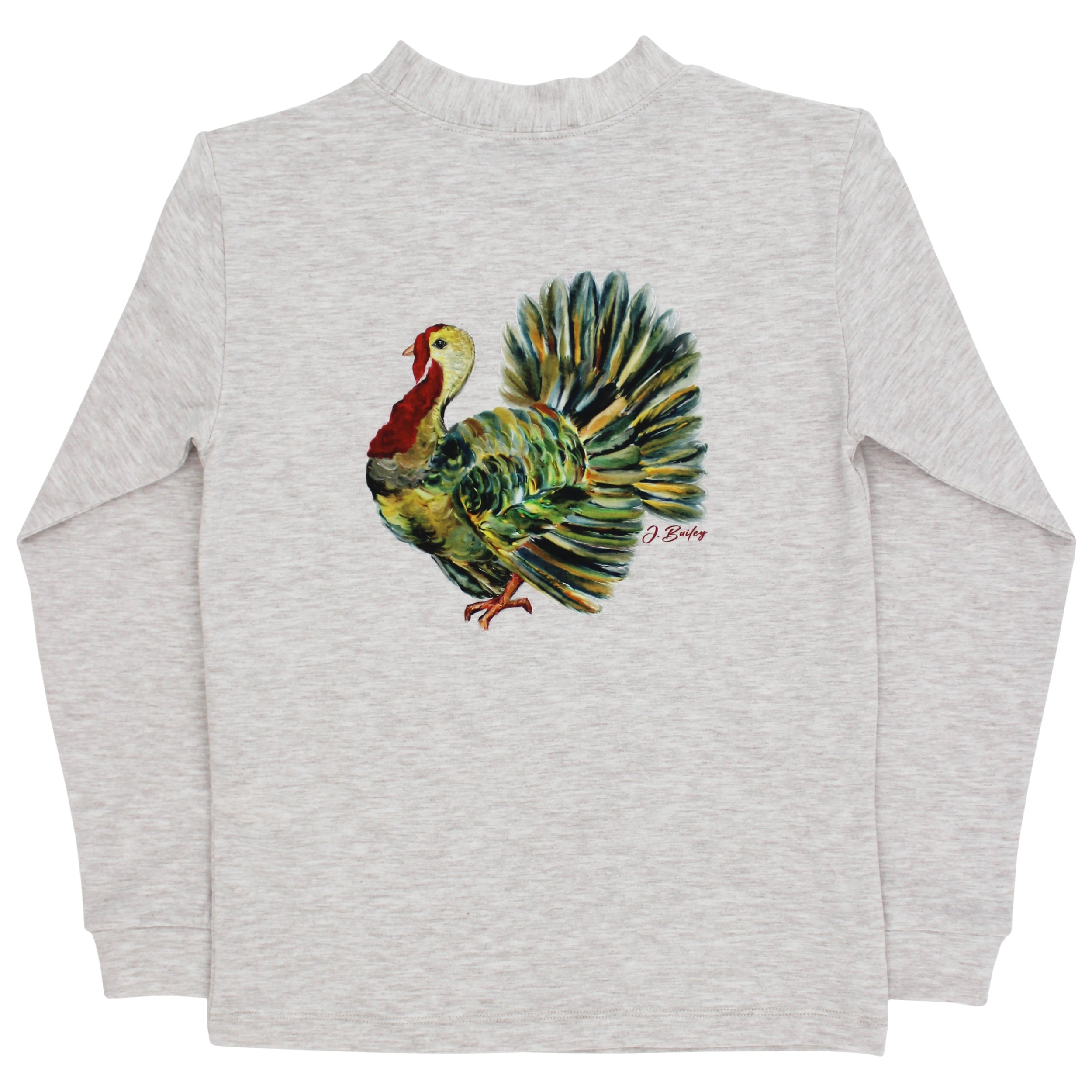Bailey Boys Logo Tee, Turkey on Oatmeal