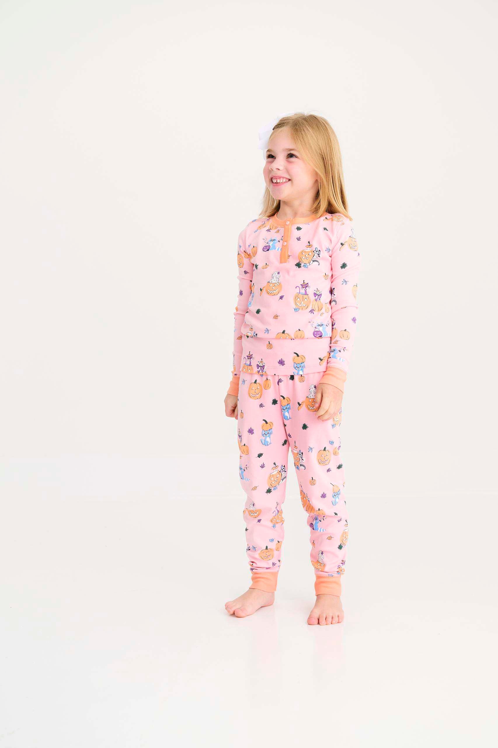 Beaufort Bonnet Payton Pajama Set, Candy & Critters Sandpearl Pink
