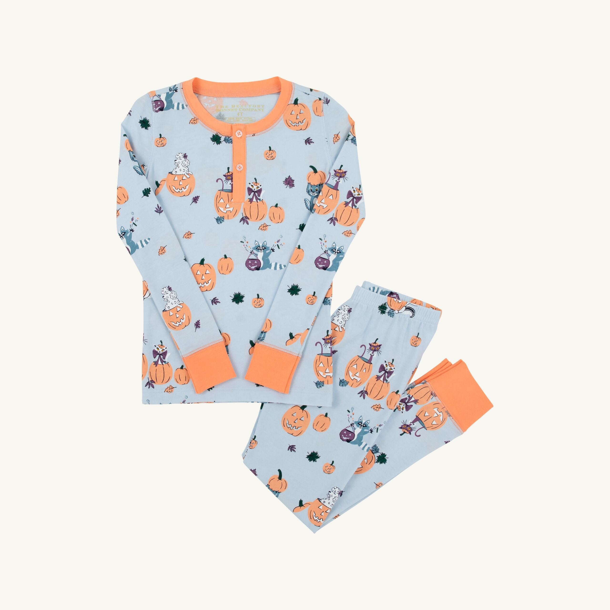 Beaufort Bonnet Payton Pajama Set, Candy & Critters Buckhead Blue