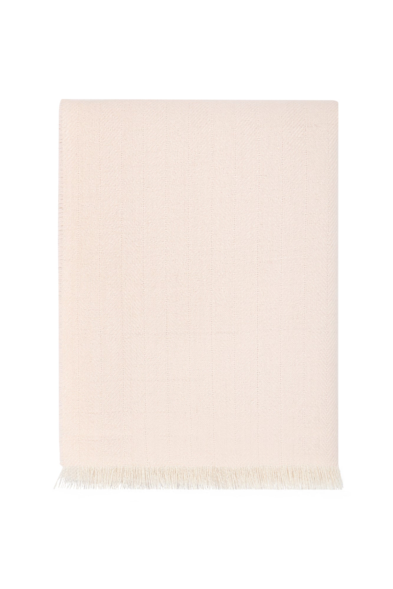 Nella Pima Herringbone Alpaca Woven Blanket
