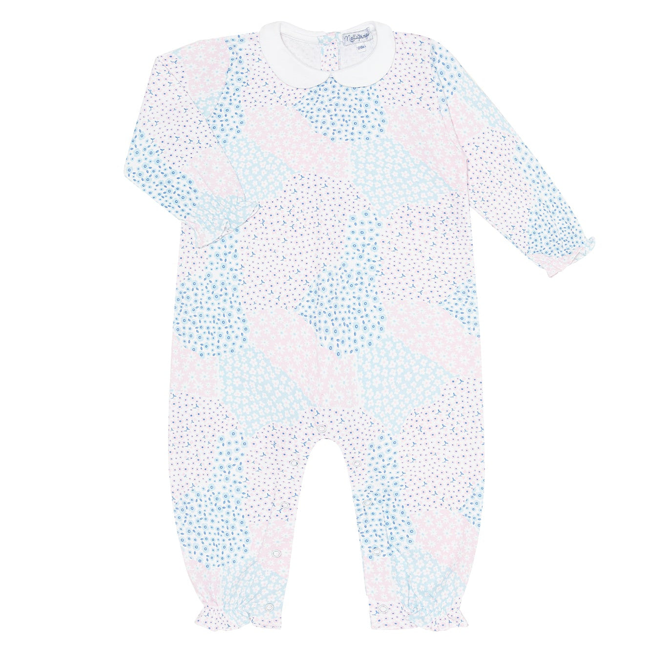 Nella Pima Patchwork Romper